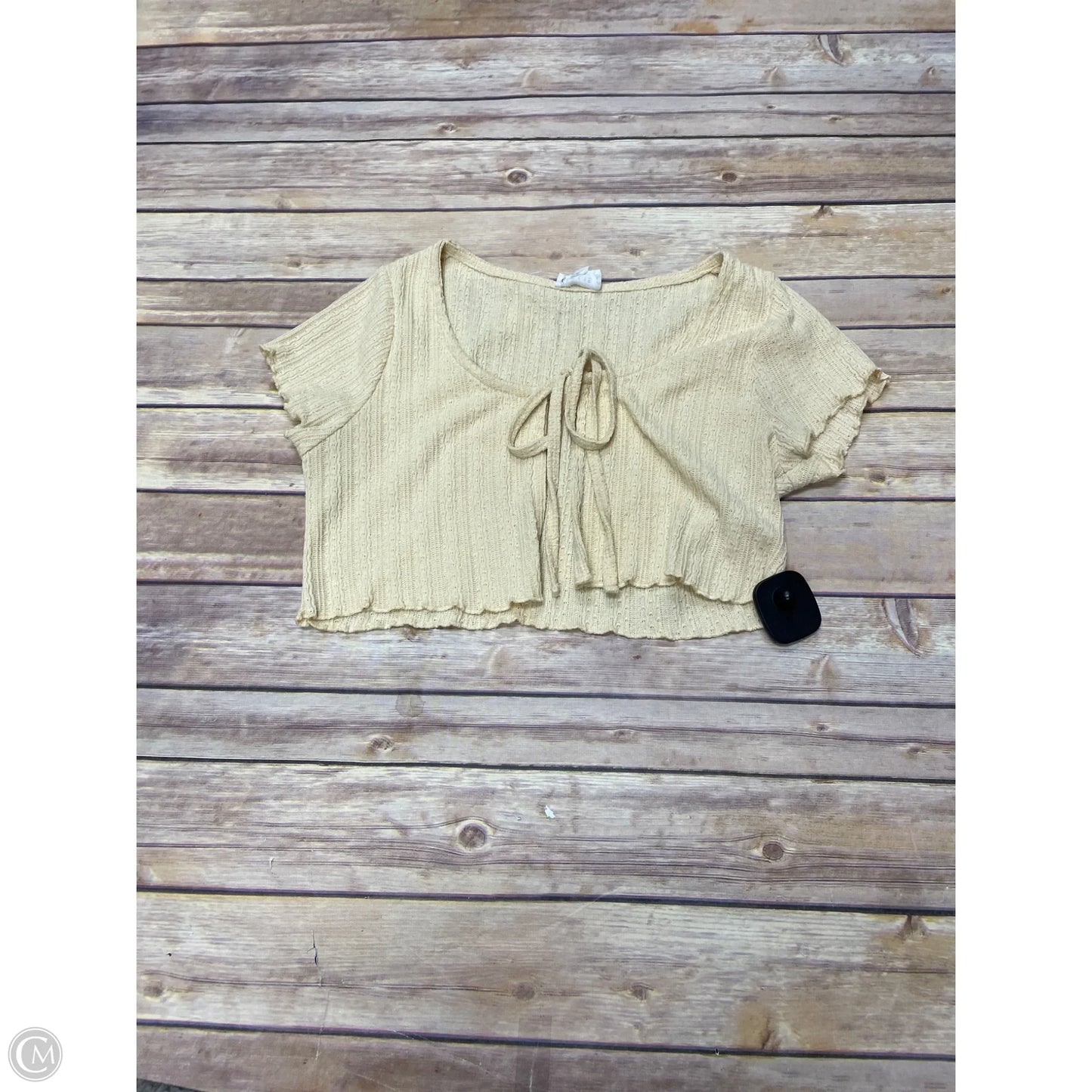 Bolero By Le Lis In Yellow, Size: S