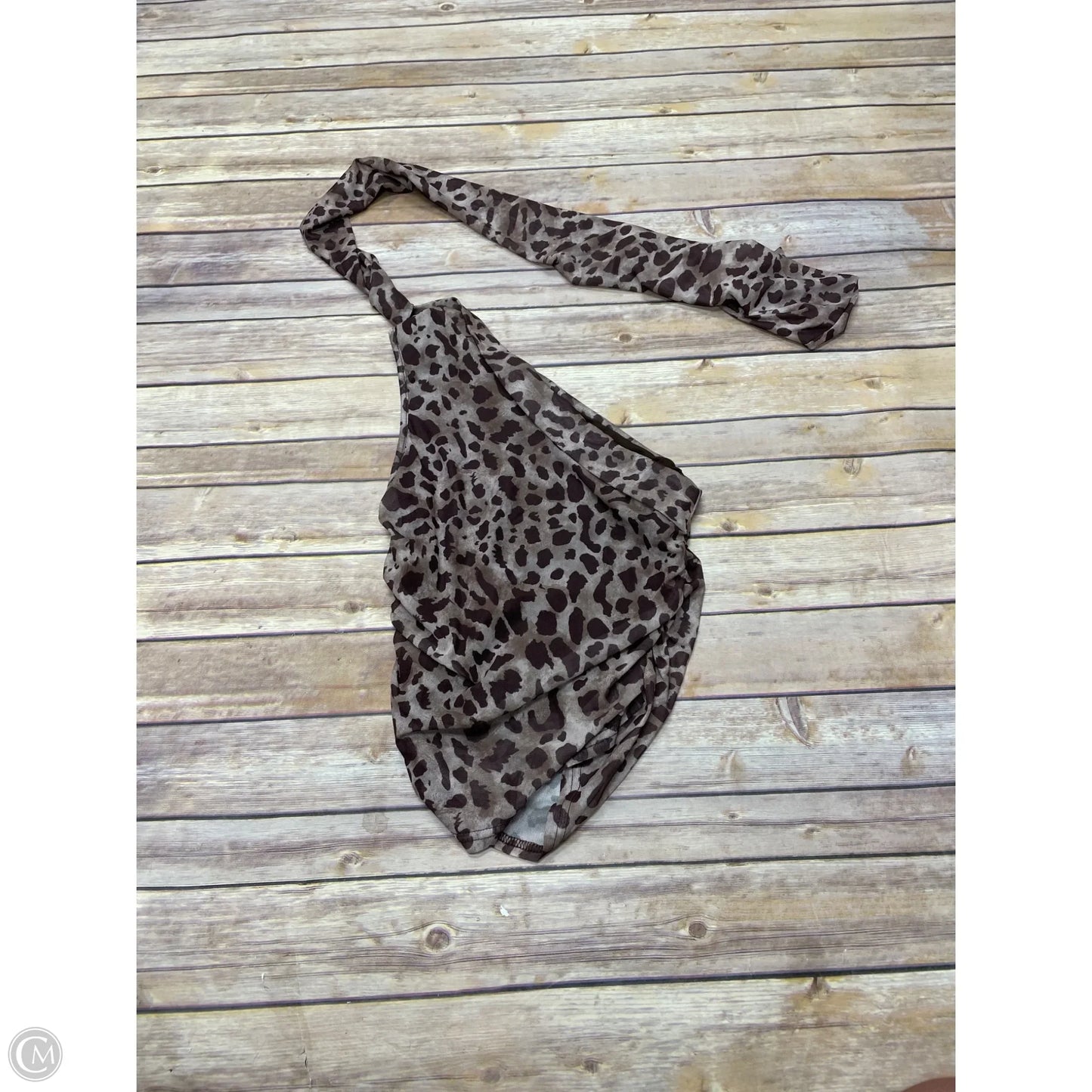 Top Sleeveless By Cmf In Animal Print, Size: S