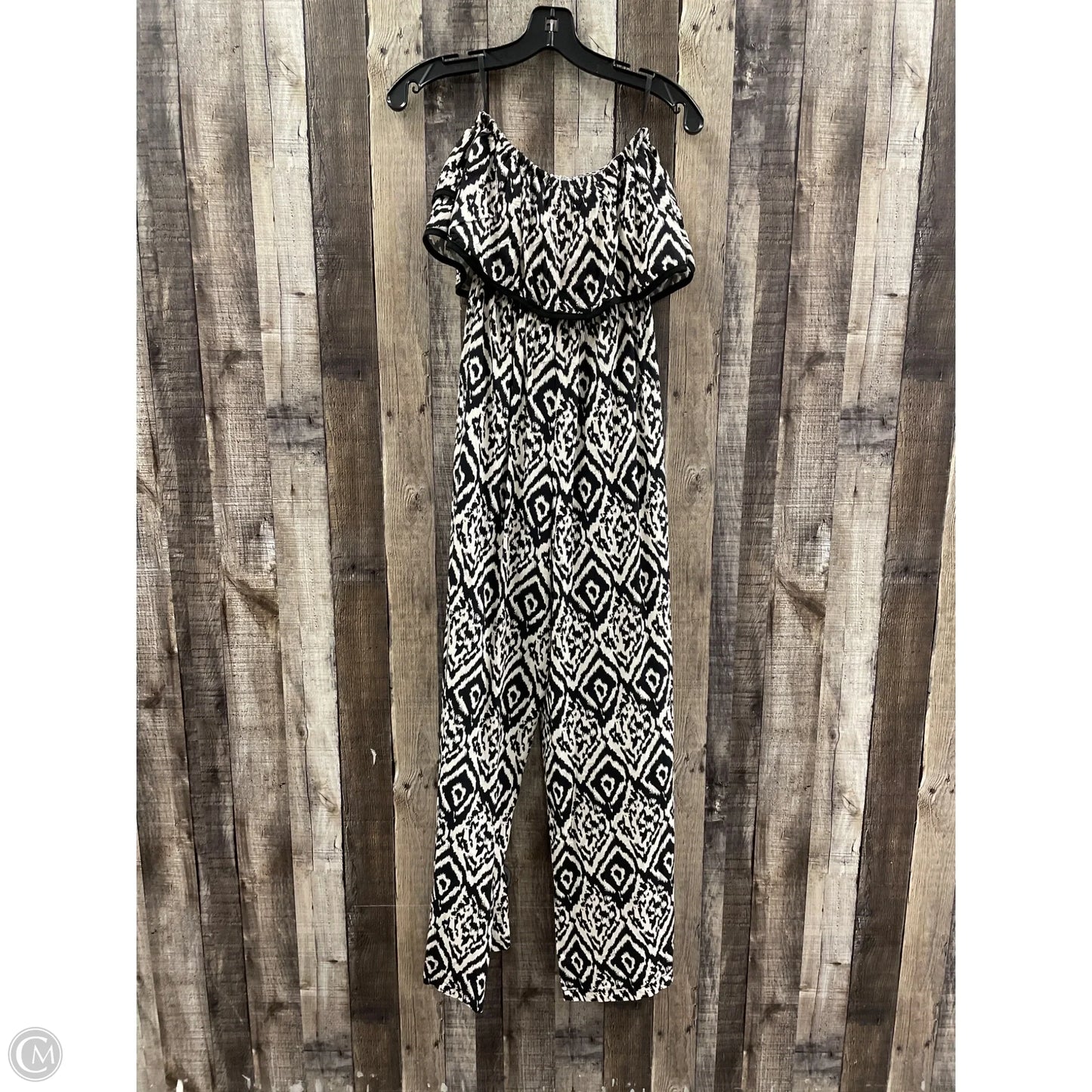 Jumpsuit By She + Sky In Black & White, Size: S