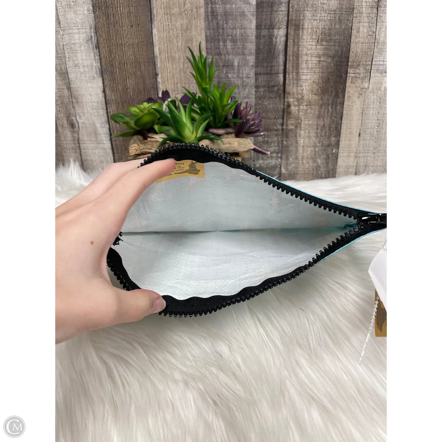 Makeup Bag By Cmf, Size: Medium