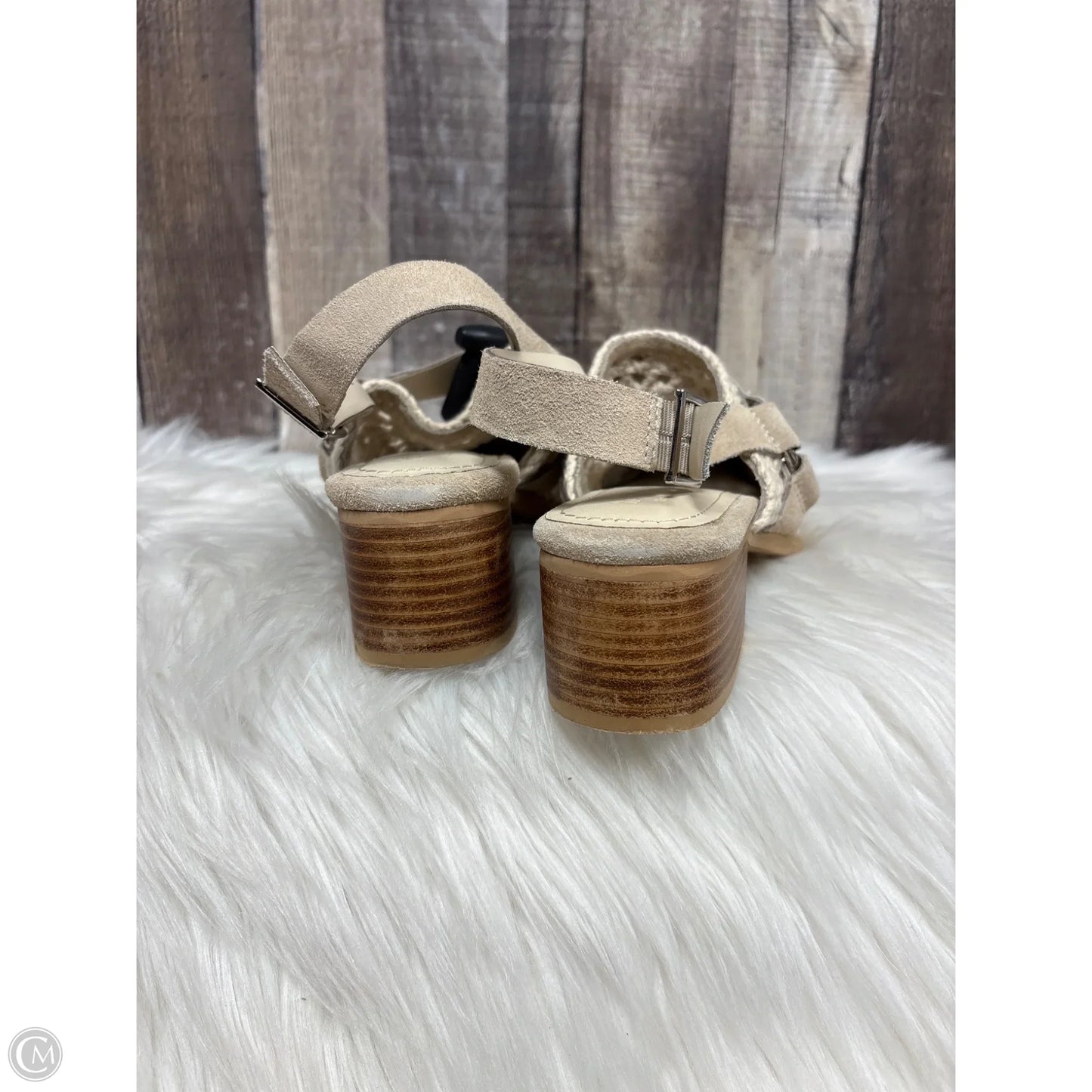 Sandals Flats By Cme In Cream, Size: 8