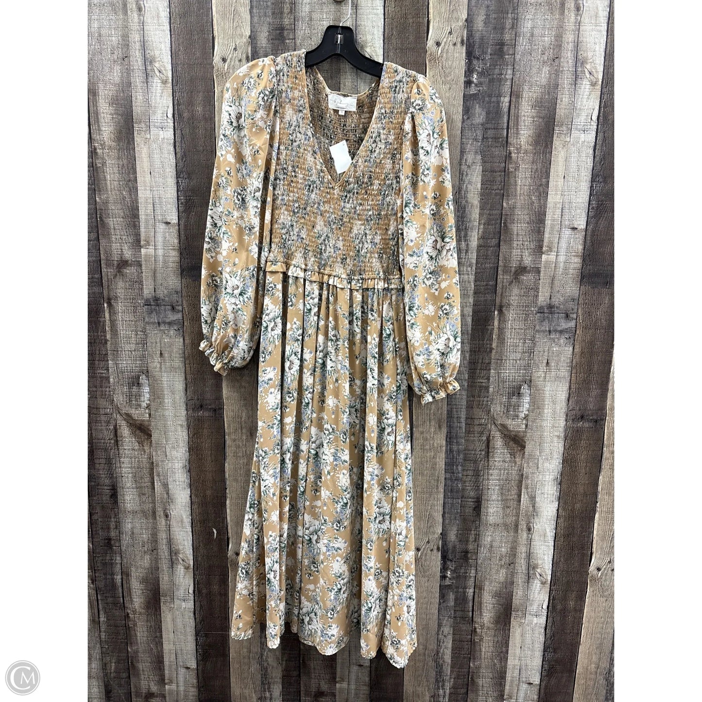 Dress Casual Maxi By Cme In Floral Print, Size: S