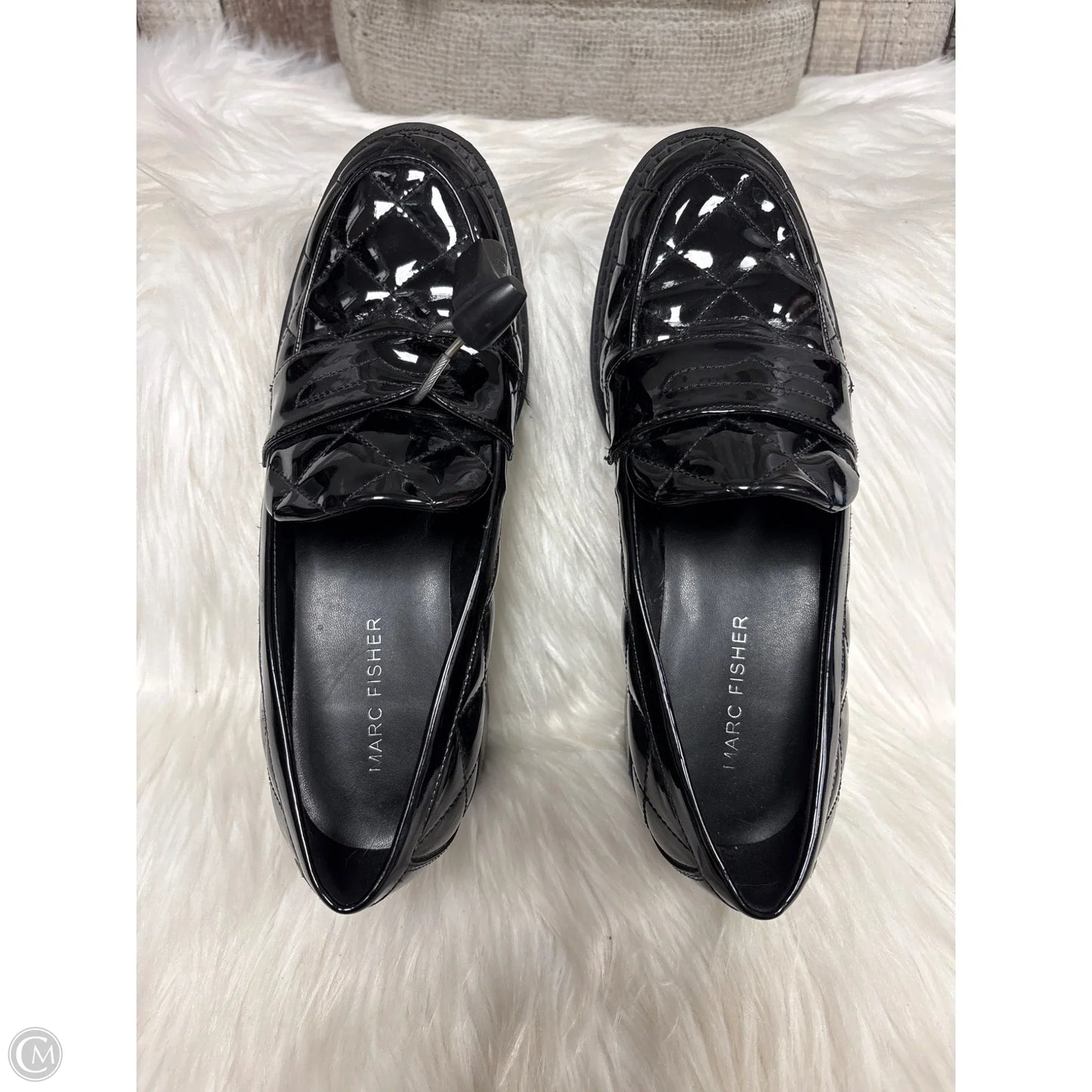 Shoes Heels Block By Marc Fisher In Black, Size: 6