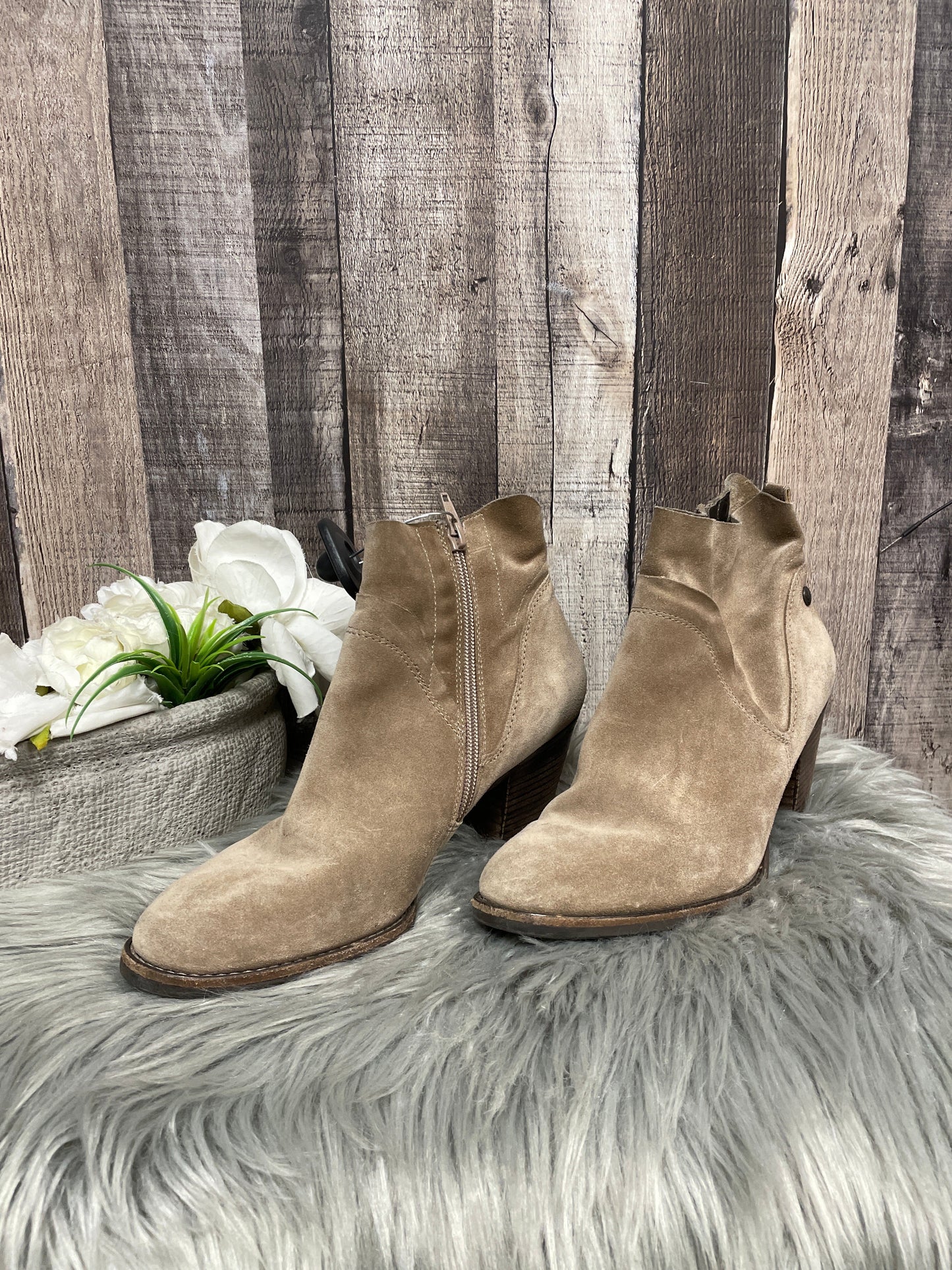 Boots Ankle Heels By Paul Green Size: 8