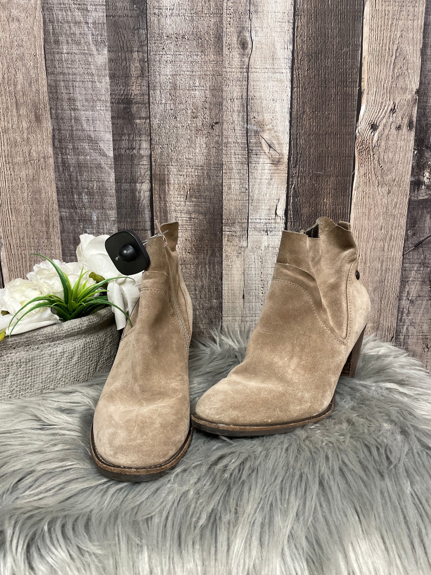 Boots Ankle Heels By Paul Green Size: 8