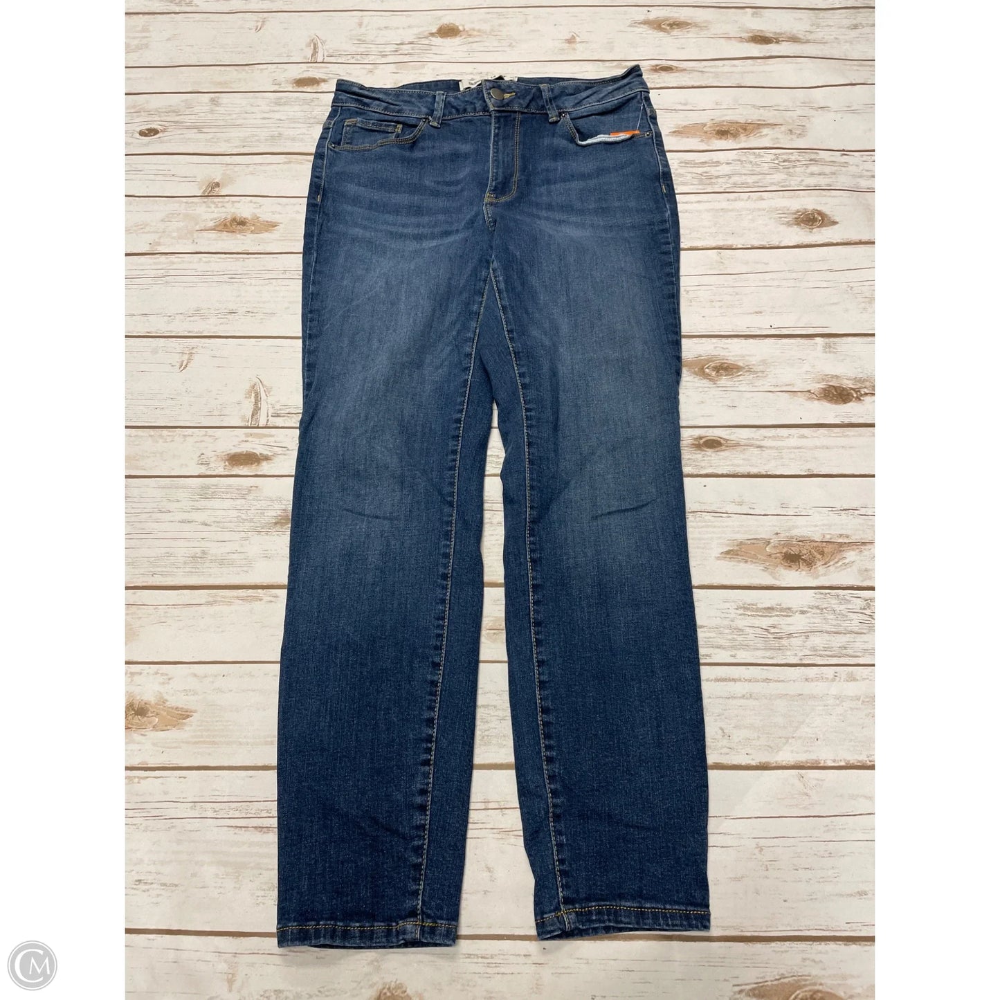 Jeans Skinny By Target In Blue Denim, Size: 14