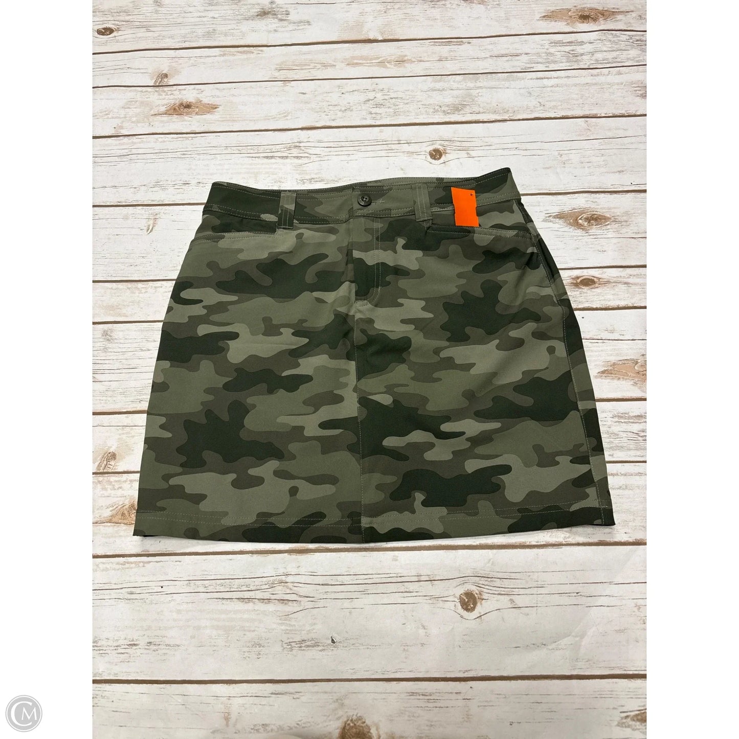 Athletic Skort By Eddie Bauer In Camouflage Print, Size: 4