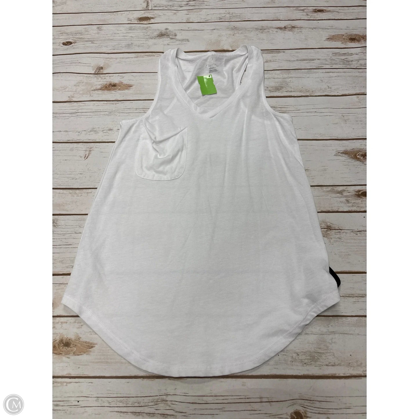Top Sleeveless By Z Supply In White, Size: Xs