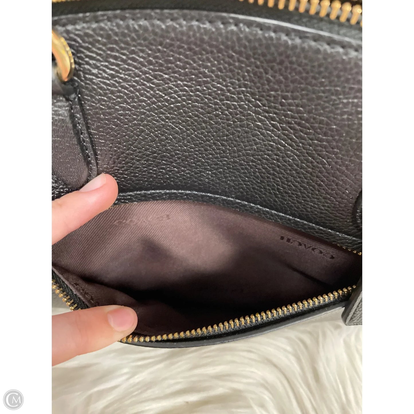 Handbag Designer By Coach, Size: Medium