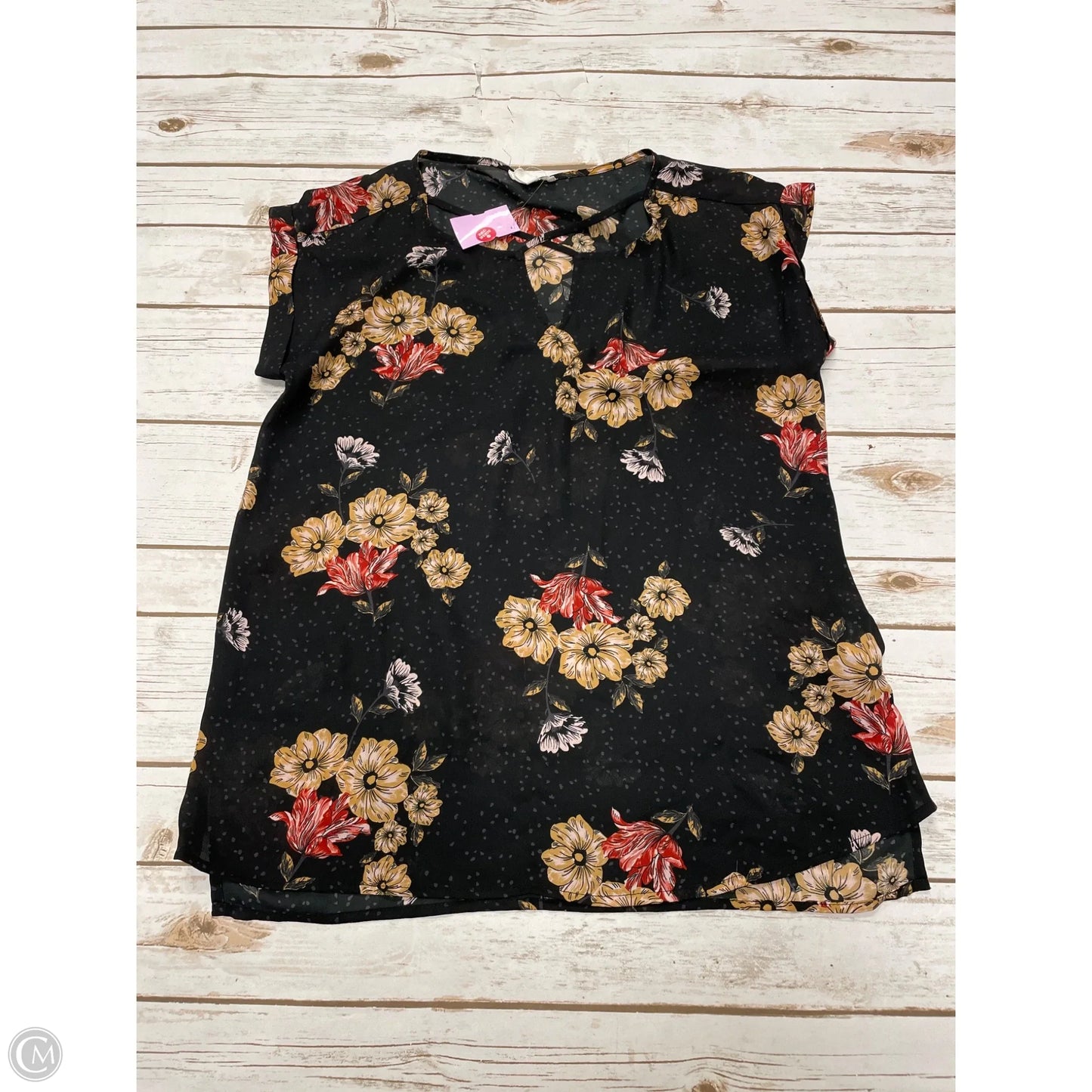 Top Sleeveless By Maurices In Black, Size: M