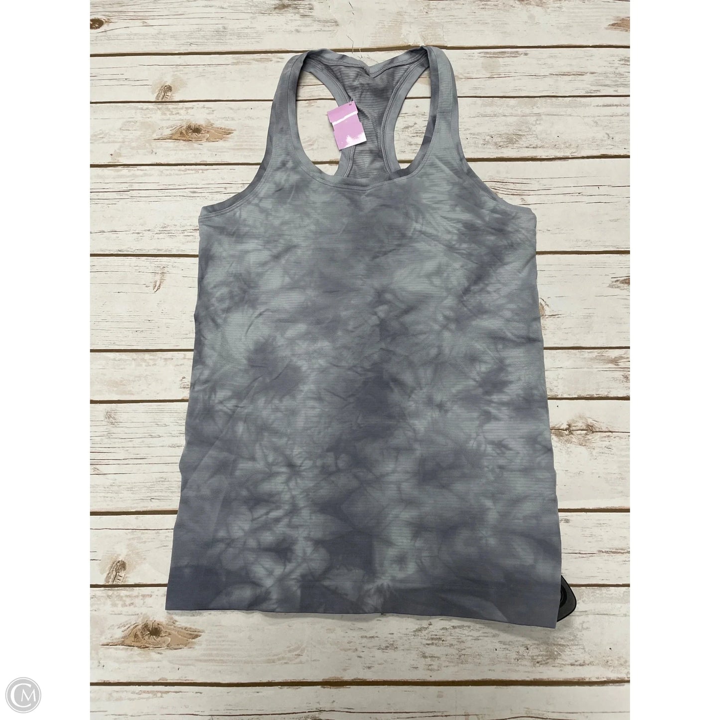 Athletic Tank Top By Lululemon In Tie Dye Print, Size: S