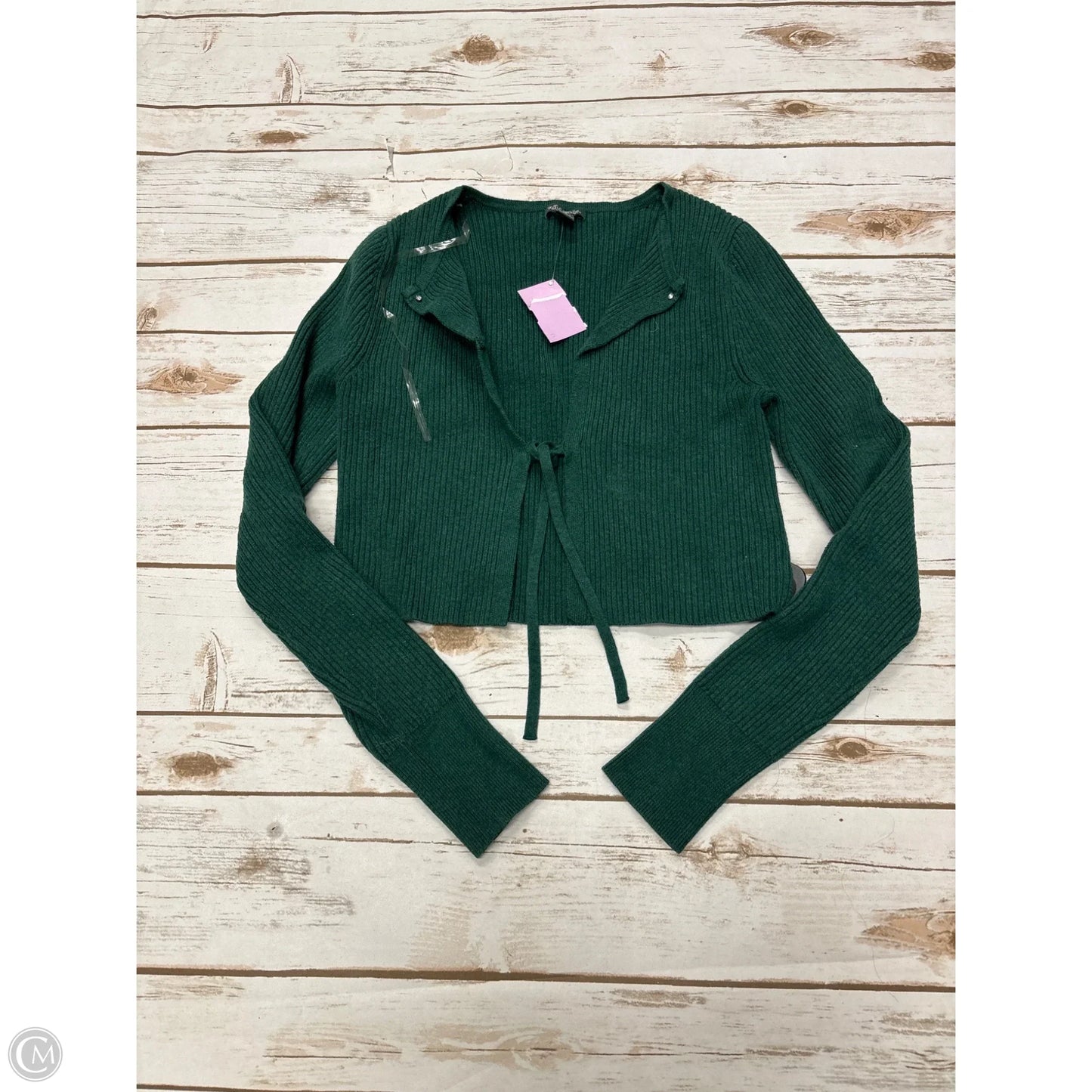 Sweater Cardigan By Wild Fable In Green, Size: S