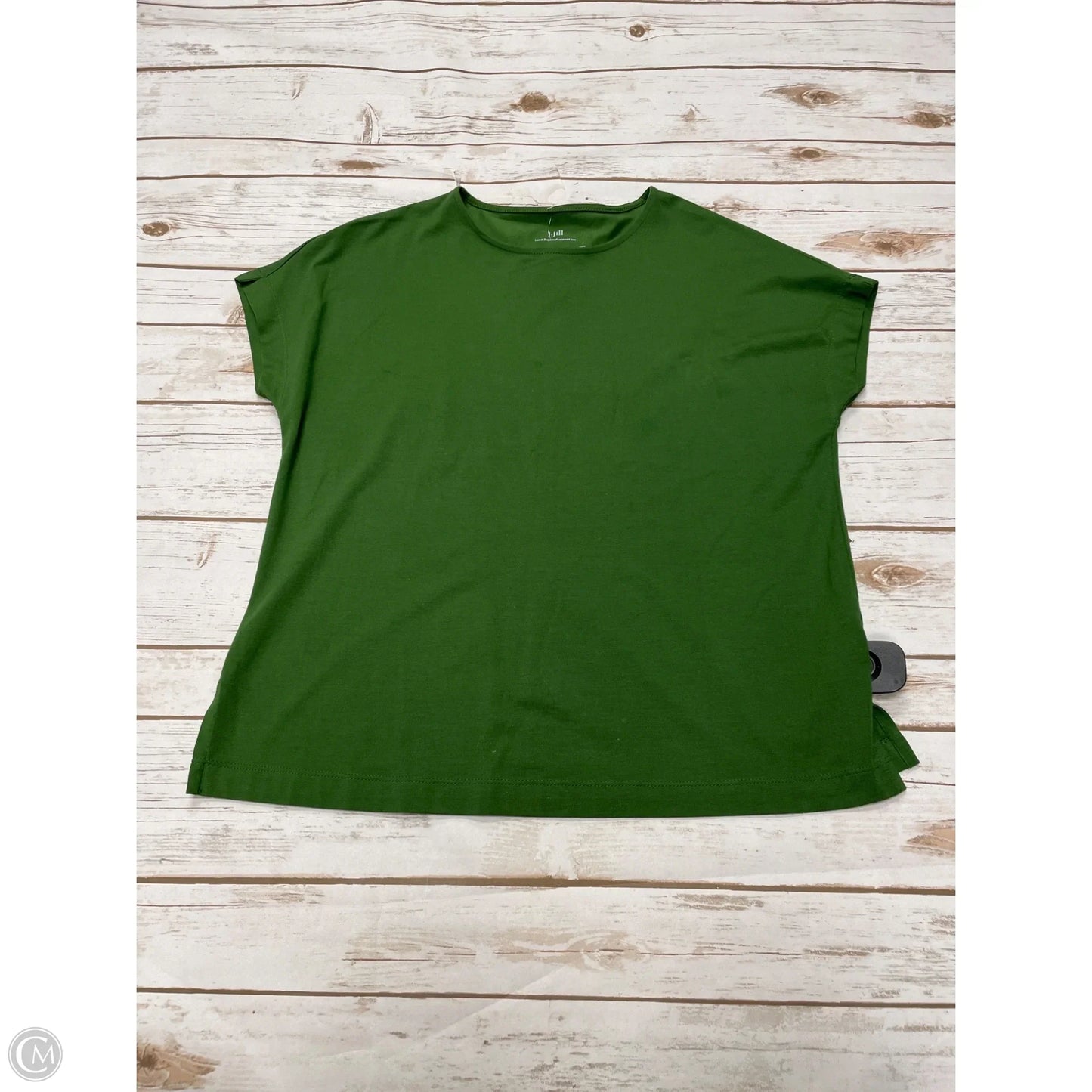 Top Short Sleeve By J. Jill In Green, Size: Xs