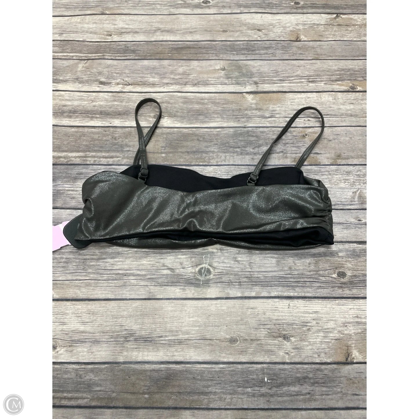 Athletic Bra By Gapfit In Silver, Size: M