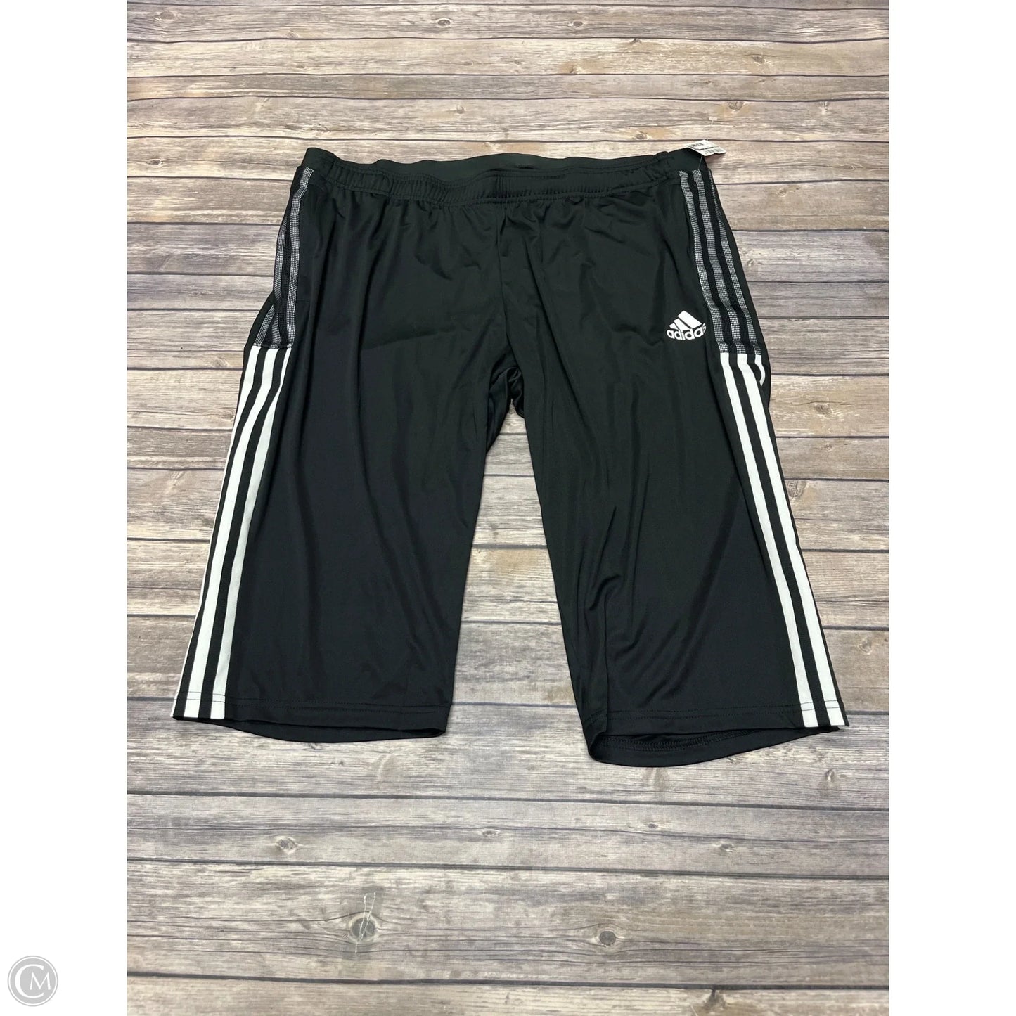 Athletic Shorts By Adidas In Black, Size: 2x