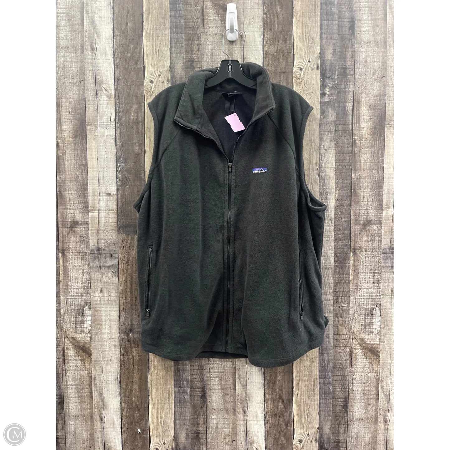 Vest Fleece By Patagonia In BLACK Size: Xxl