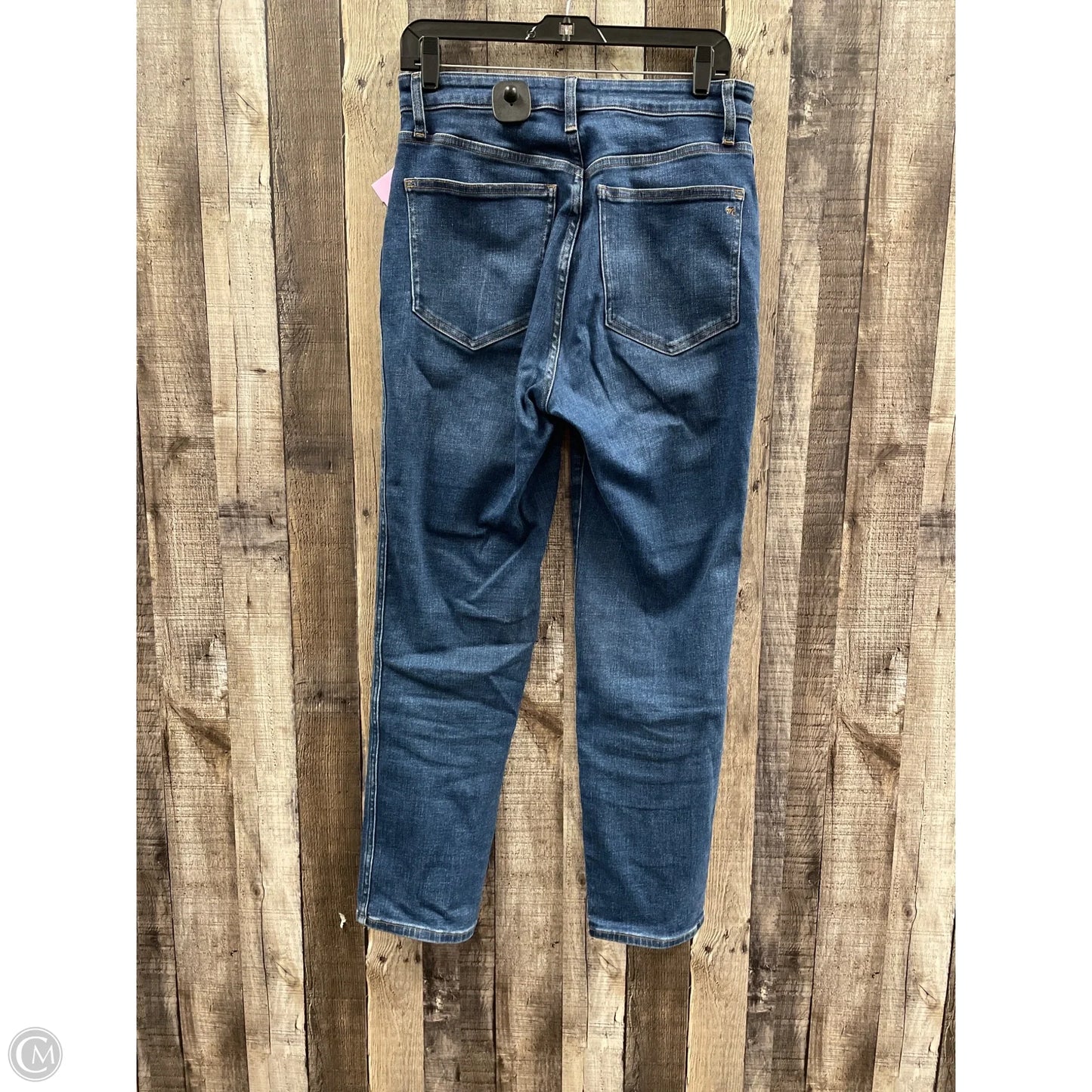 Jeans Straight By Madewell In Blue Denim, Size: 10