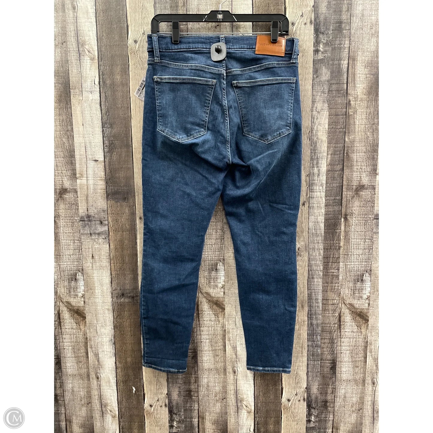 Jeans Skinny By Lucky Brand In Blue Denim, Size: 10