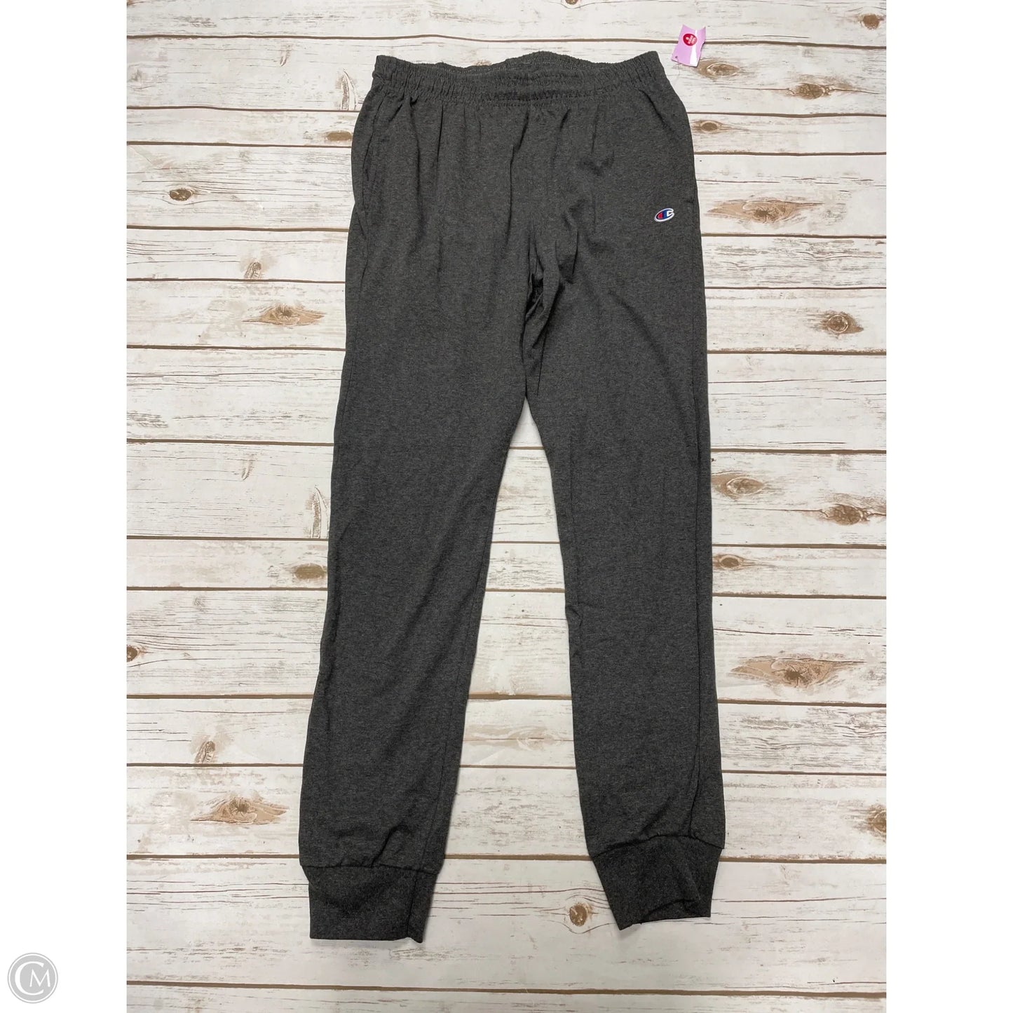 Athletic Pants By Champion In Grey, Size: M