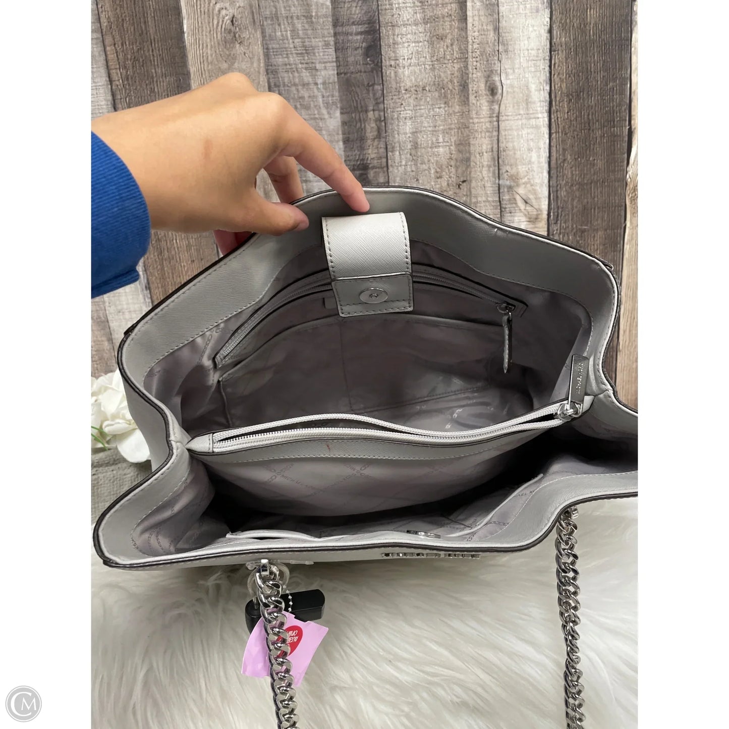 Handbag Designer By Michael Kors, Size: Large