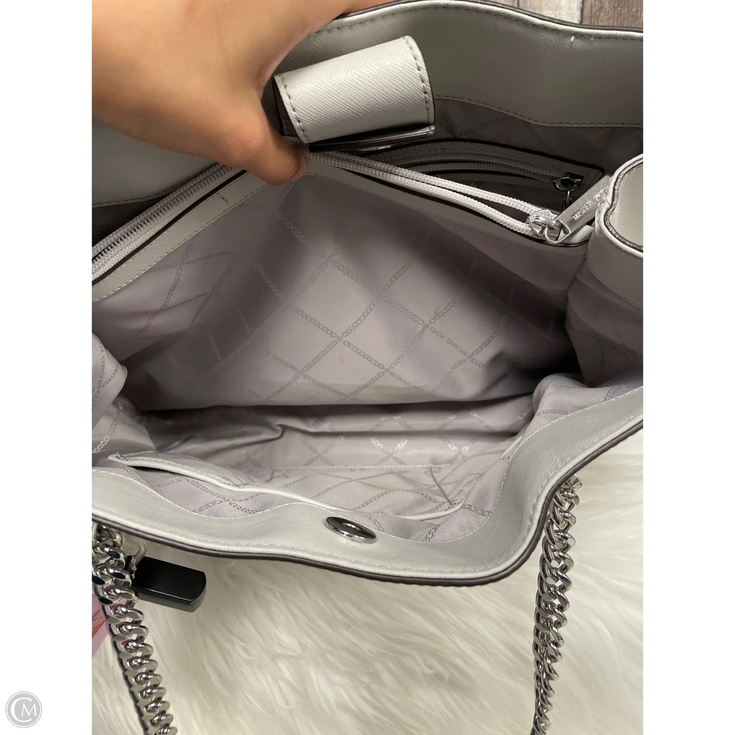 Handbag Designer By Michael Kors, Size: Large