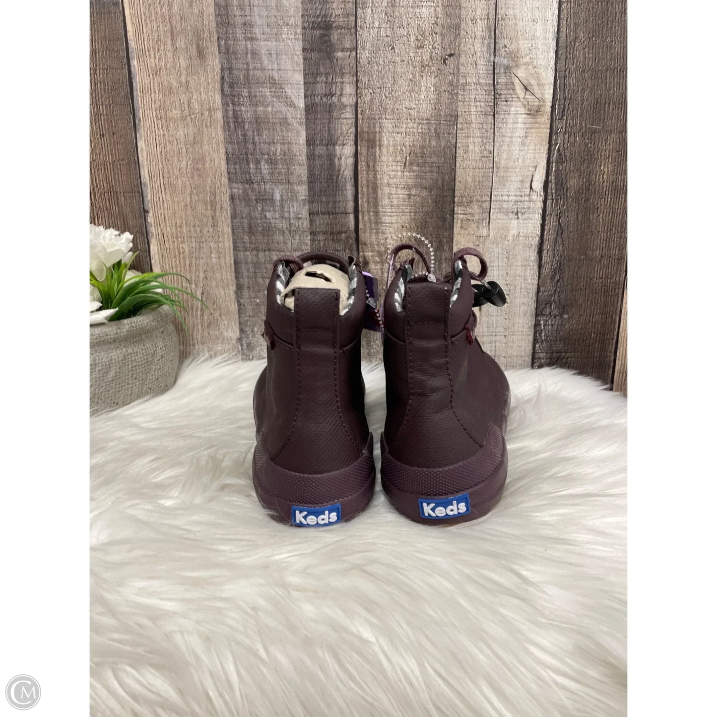 Boots Rain By Keds In Purple, Size: 8.5