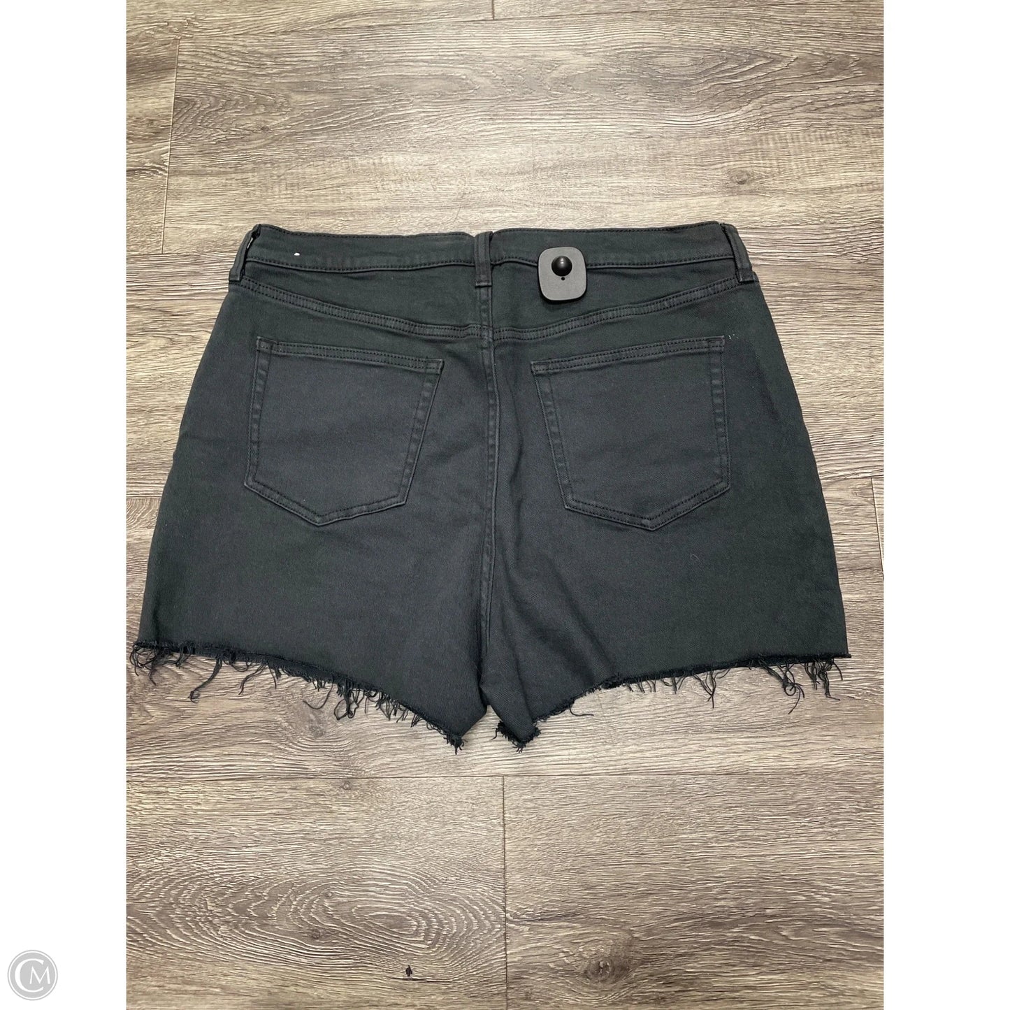 Shorts By Pink In Black Denim, Size: 14
