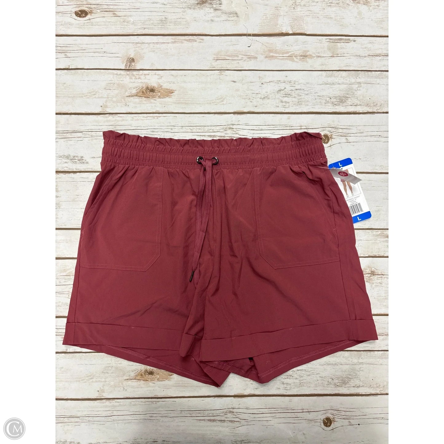 Athletic Shorts By Danskin In Mauve, Size: L