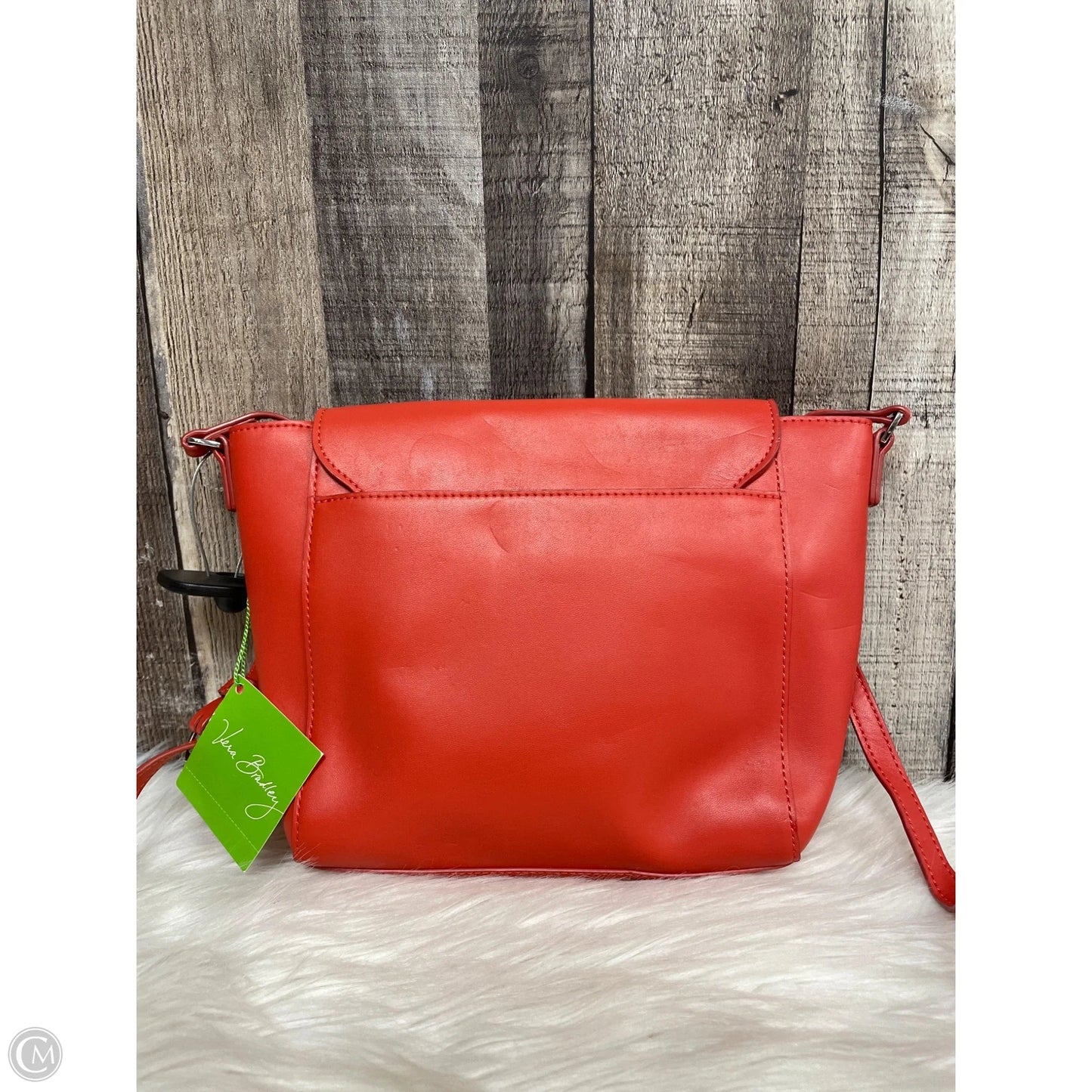 Crossbody Leather By Vera Bradley, Size: Small