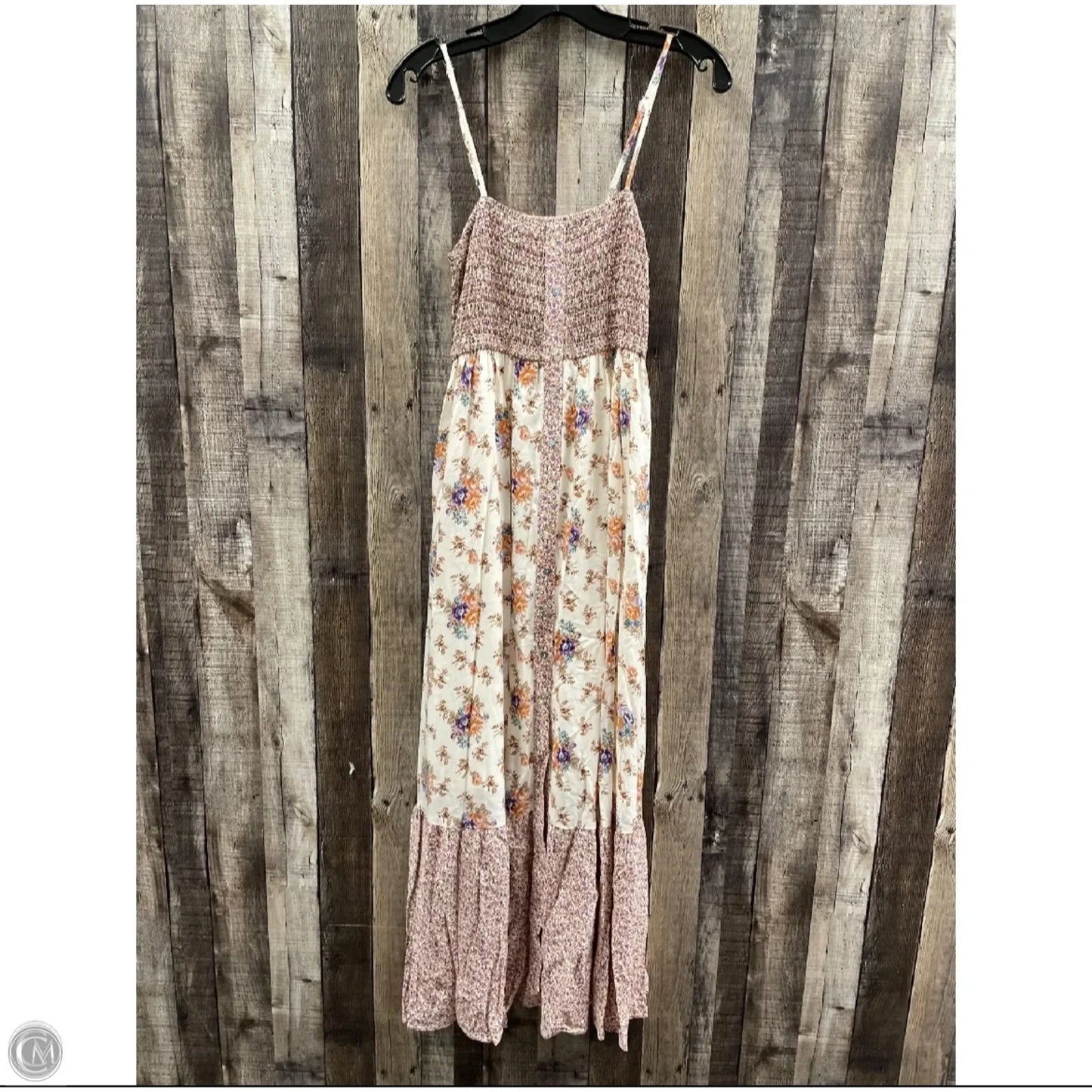 Dress Casual Maxi By Love Stitch In Multi-colored, Size: M