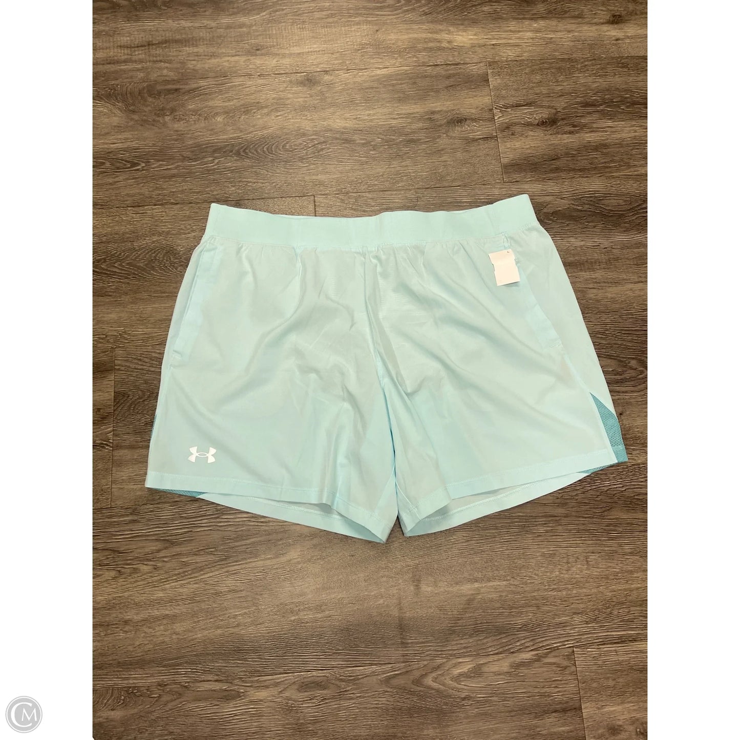Athletic Shorts By Under Armour In Blue, Size: Xxl
