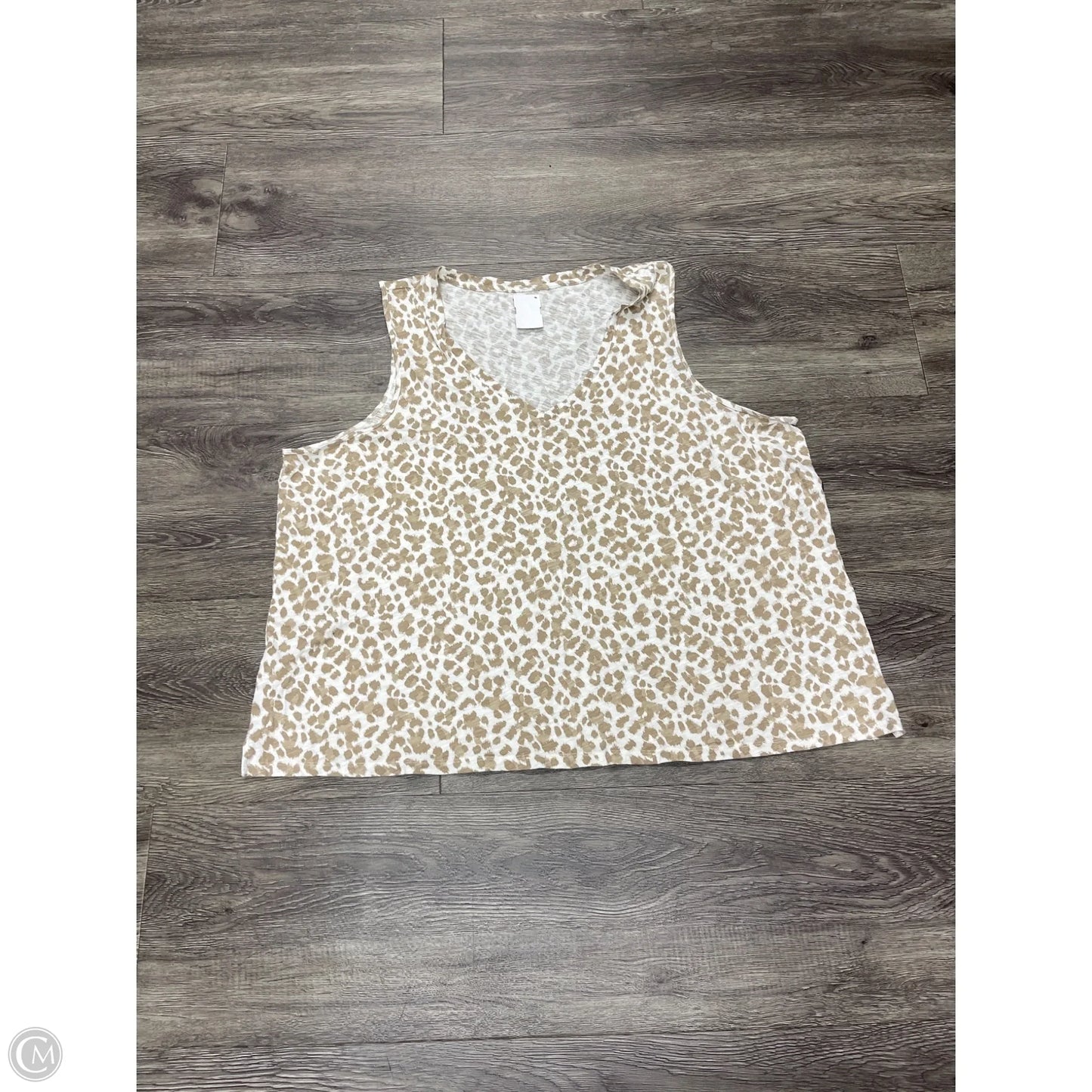 Top Short Sleeve By Old Navy In Animal Print, Size: 2x