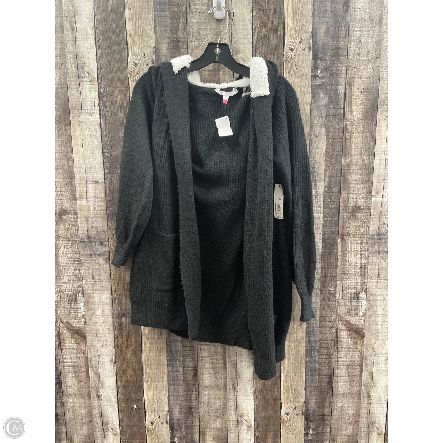 Sweater Cardigan By No Boundaries In Black, Size: Xl