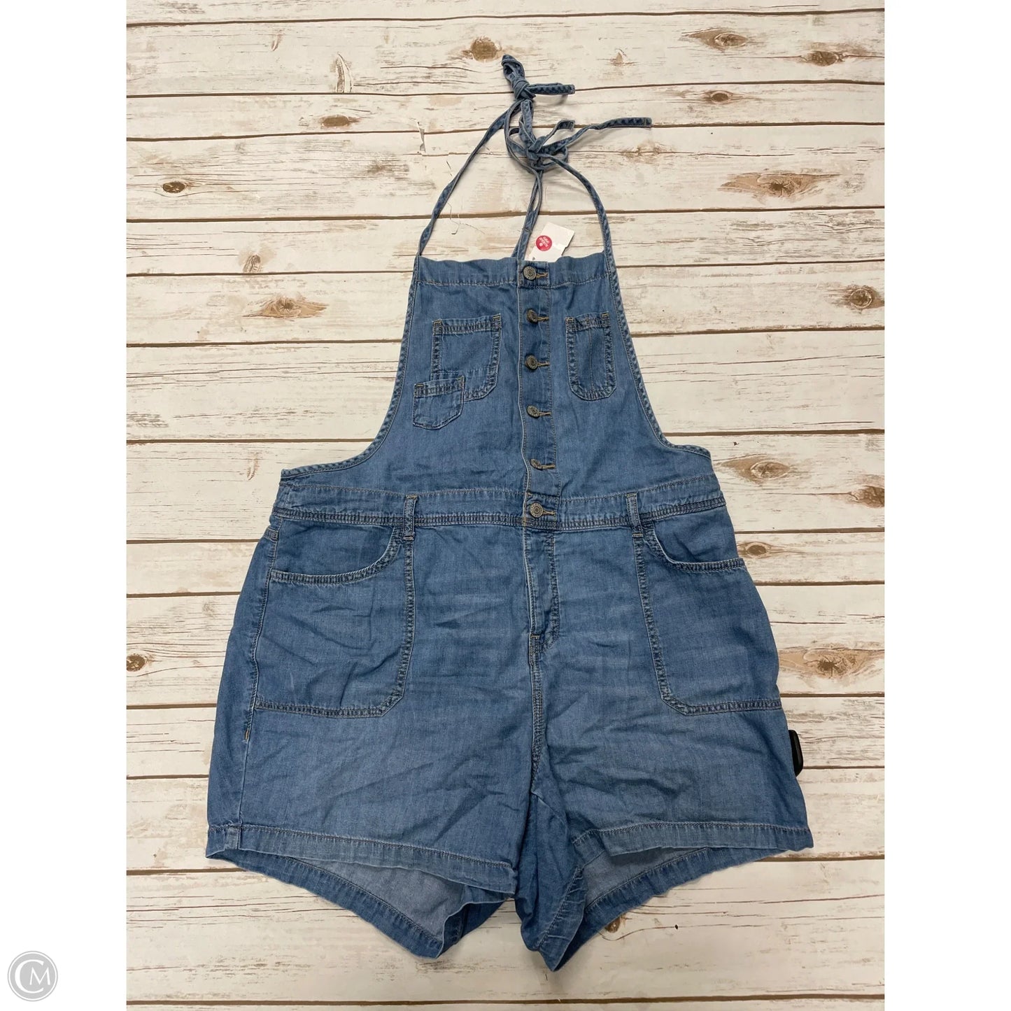 Romper By Torrid In Blue Denim, Size: 14