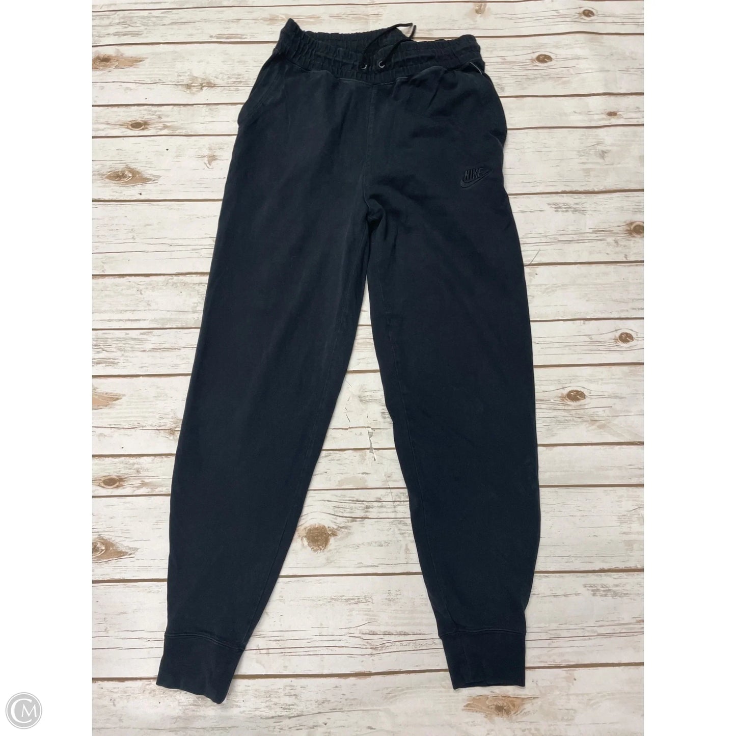 Athletic Pants By Nike In Black, Size: S