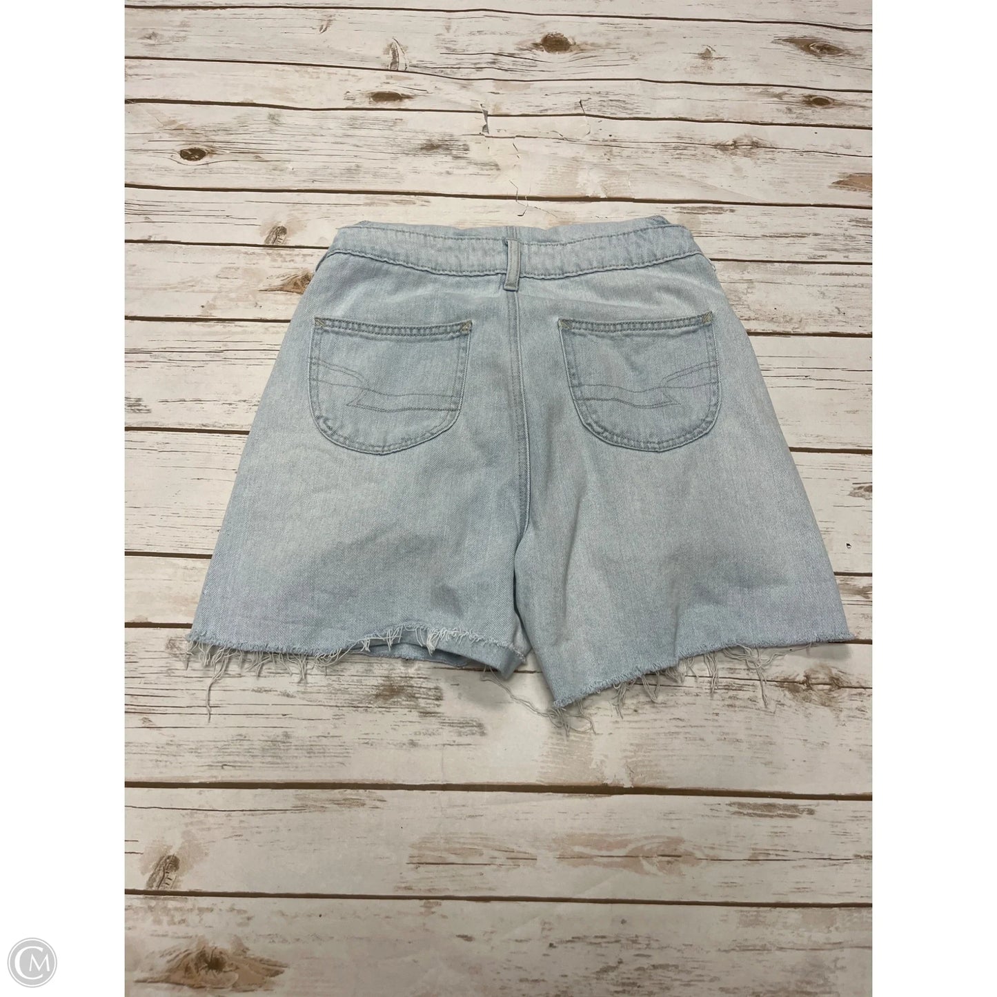 Shortalls By American Eagle In Blue Denim, Size: Xs