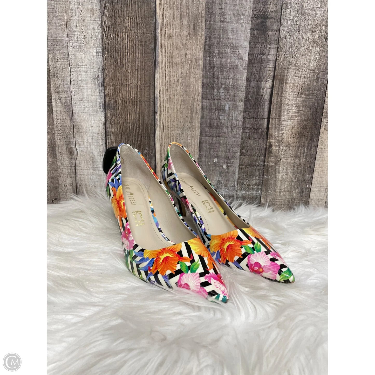Shoes Heels Stiletto By Capelli In Multi-colored, Size: 8