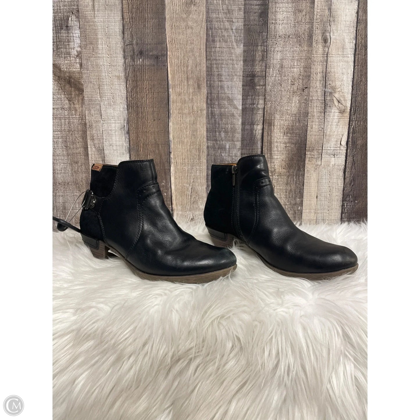 Boots Ankle Heels By Pikolinos In Black, Size: 9