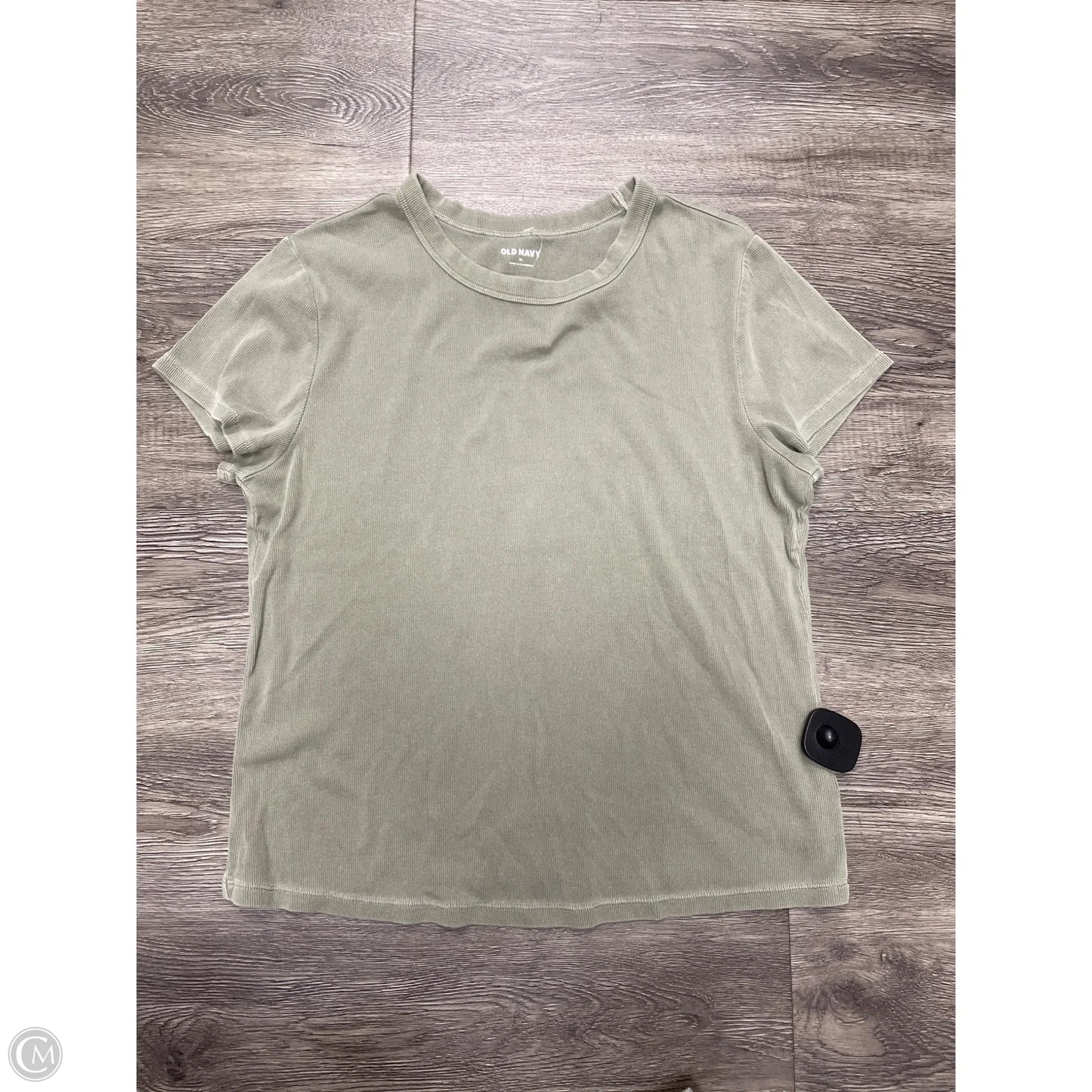 Top Short Sleeve Basic By Old Navy In Green, Size: Xl