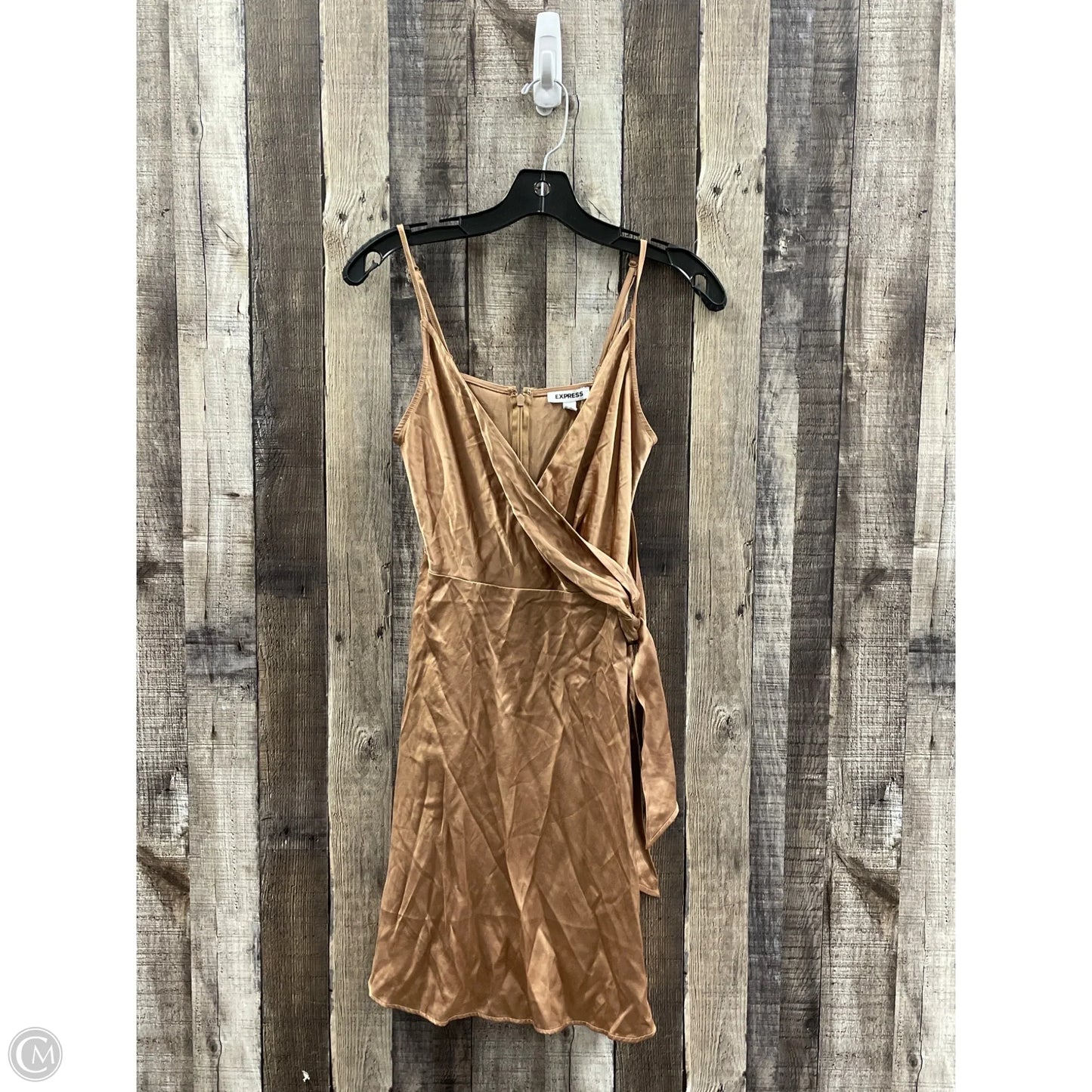 Dress Casual Short By Express In Gold, Size: S