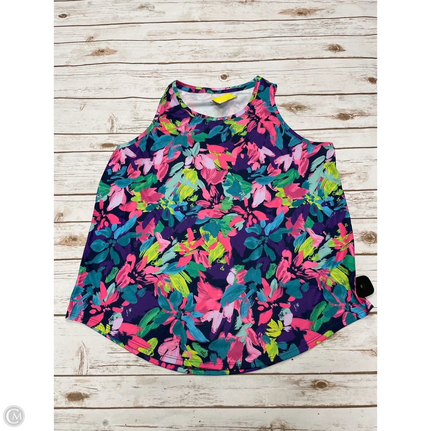 Athletic Tank Top By Tek Gear In Multi-colored, Size: Xxl