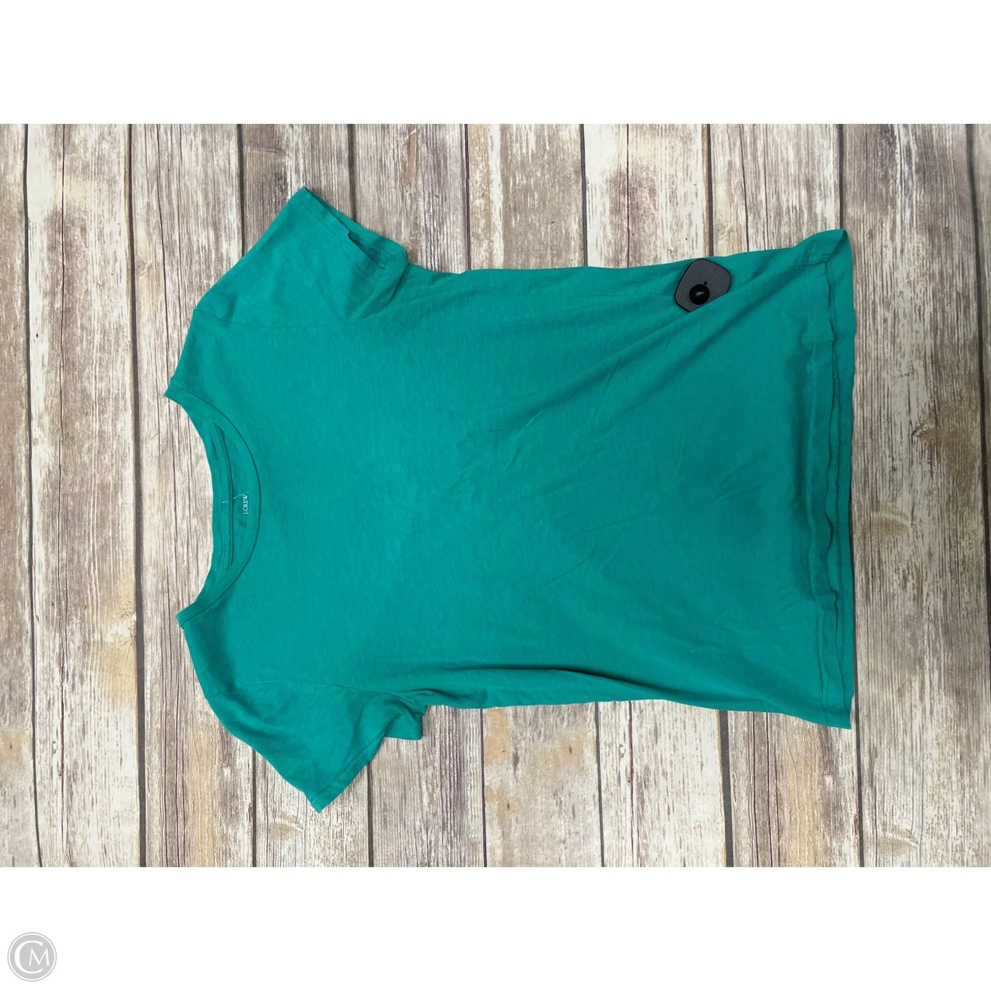 Top Short Sleeve By J. Crew In Green, Size: M