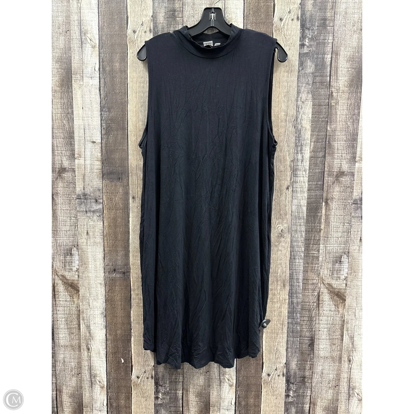 Dress Casual Midi By Gap In Black, Size: Xl