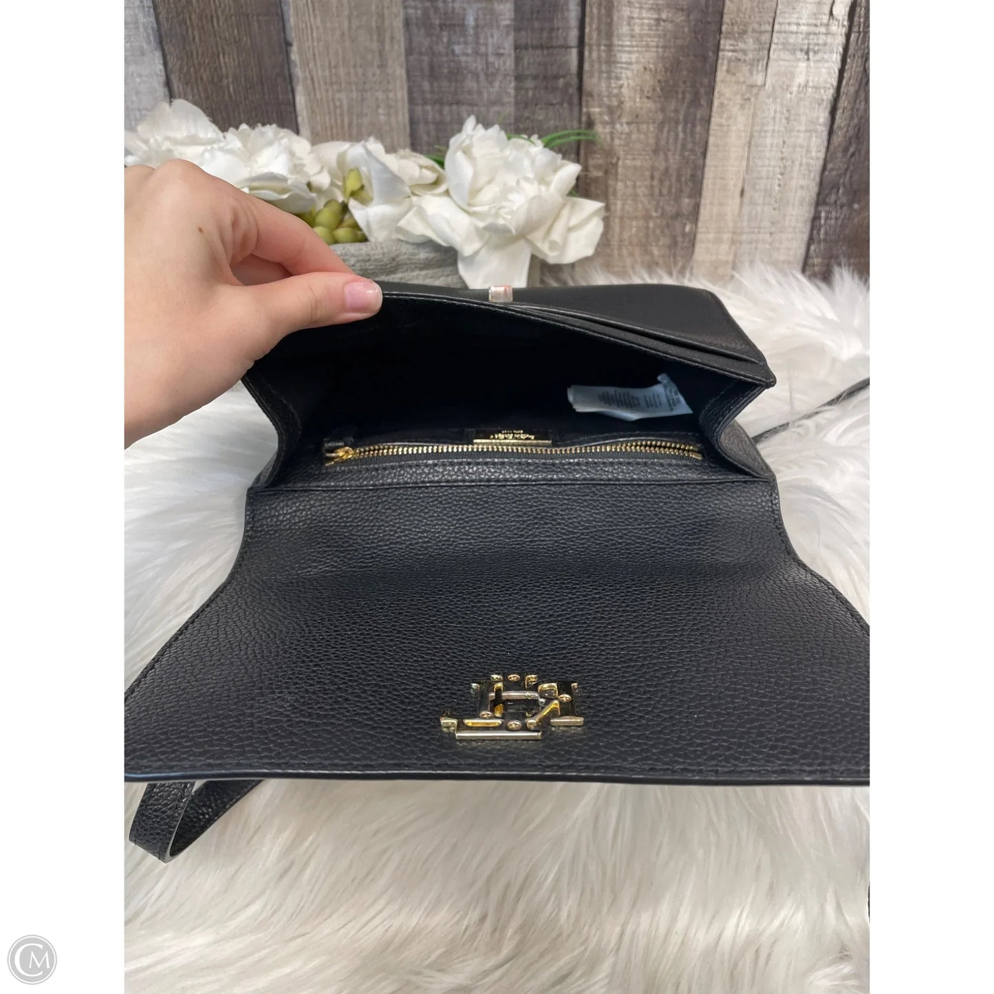Crossbody Leather By Lauren By Ralph Lauren, Size: Medium