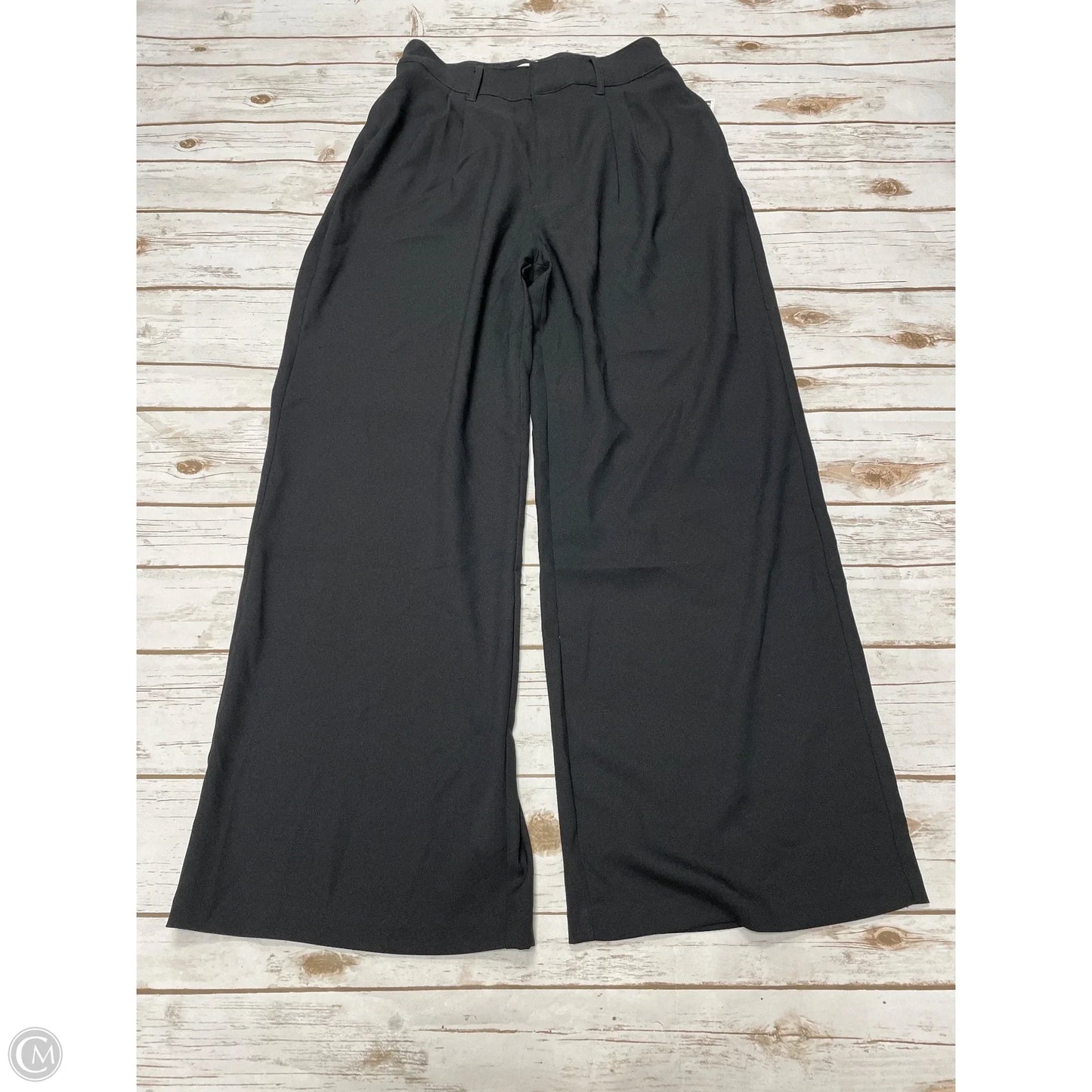 Pants Wide Leg By Abercrombie And Fitch In Black, Size: M