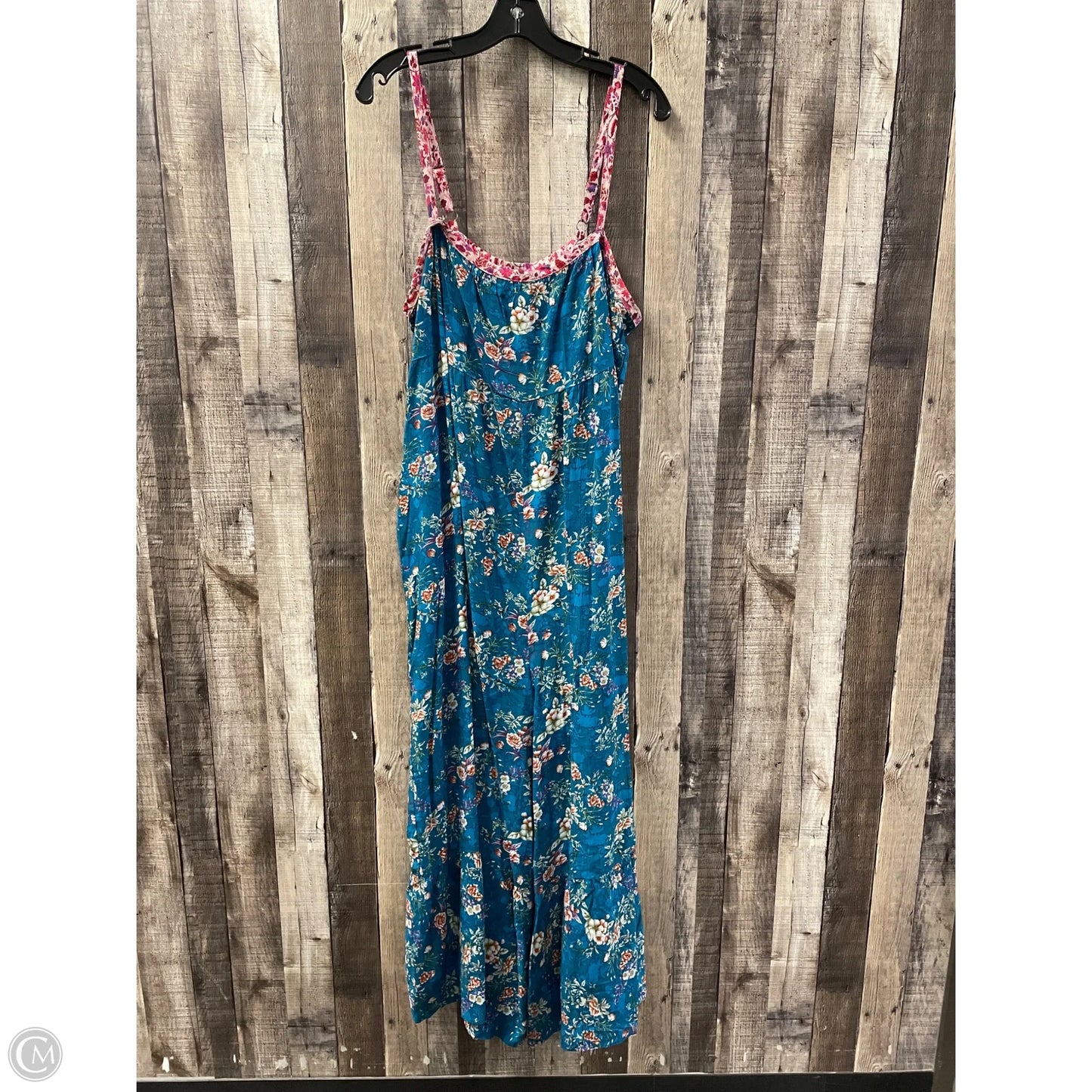Jumpsuit By Natural Life In Floral Print, Size: Xl