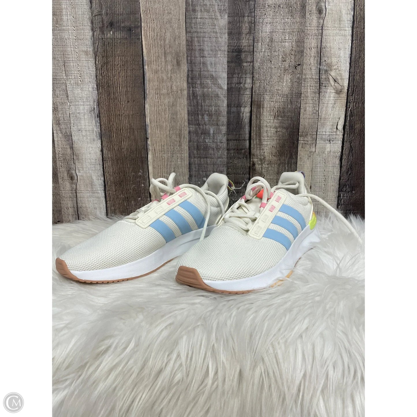 Shoes Athletic By Adidas In Cream, Size: 8.5