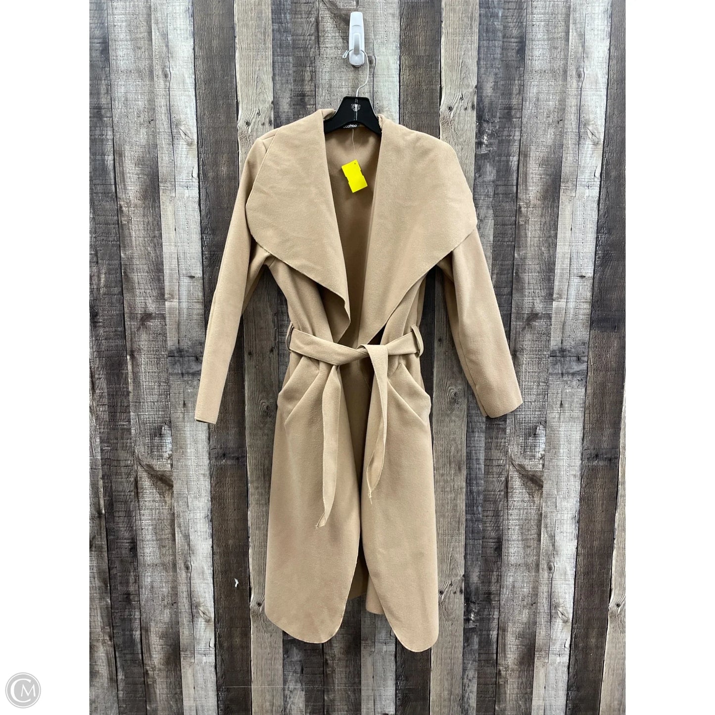 Jacket Other By Boohoo Boutique In Tan, Size: L