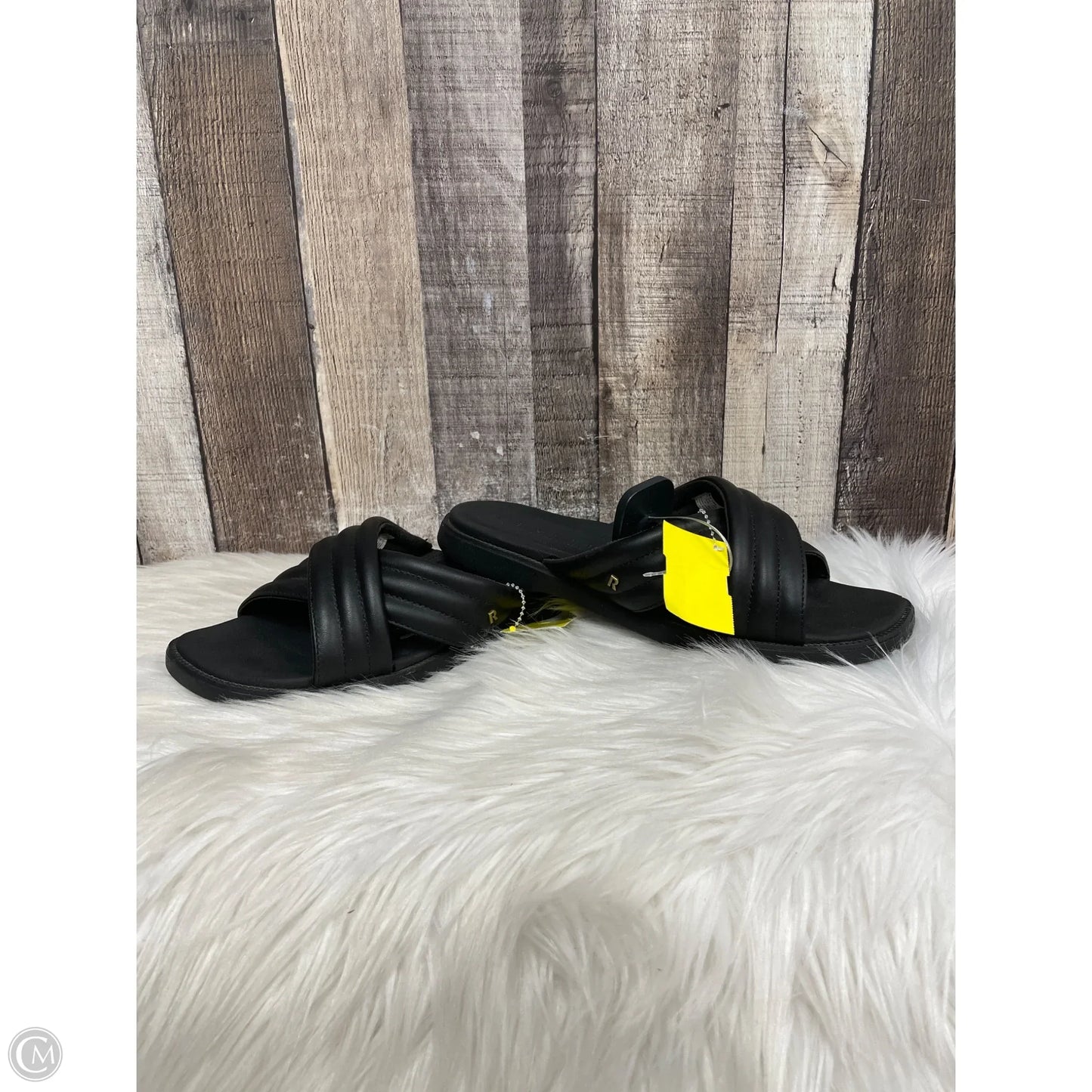 Sandals Flats By Reef In Black, Size: 9