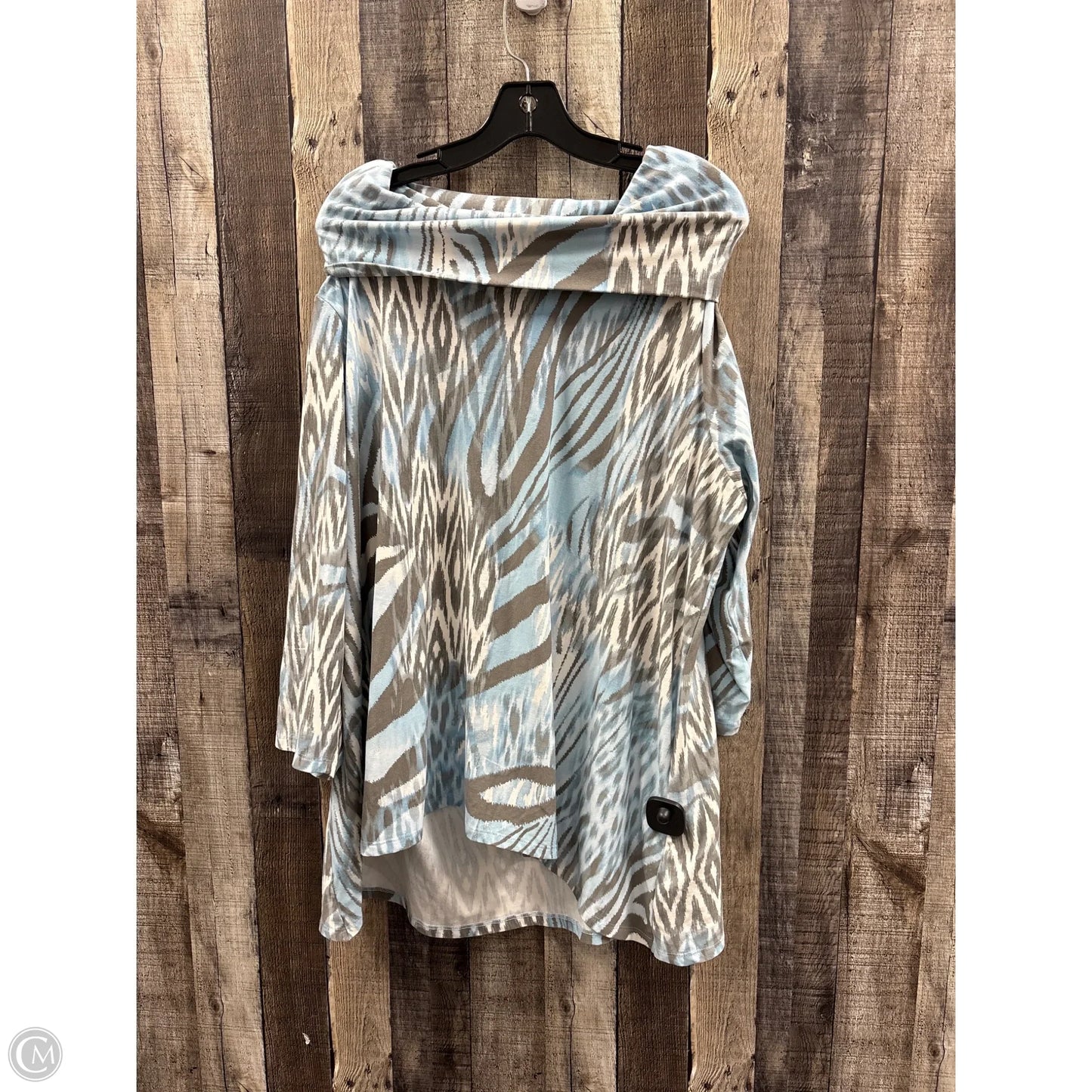 Top 3/4 Sleeve By Ruby Rd In Multi-colored, Size: 3x